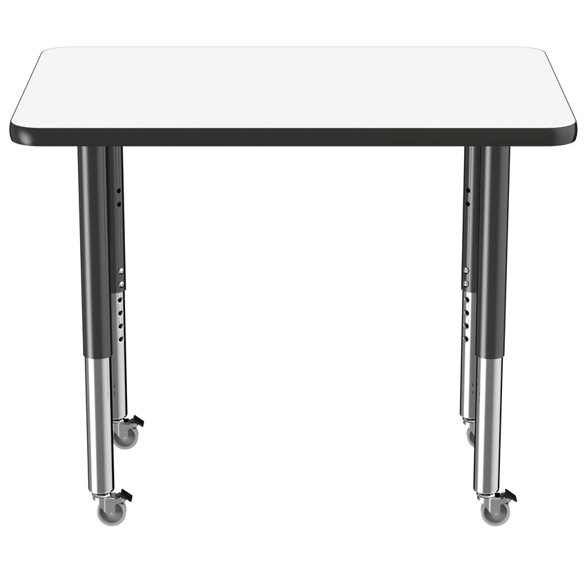 FDP 24" x 36" Rectangle Dry - Erase Activity Table with Adjustable Super Legs (FDP - 10159 - XX) - SchoolOutlet