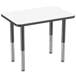 FDP 24" x 36" Rectangle Dry-Erase Activity Table with Adjustable Super Legs (FDP-10159-XX)
