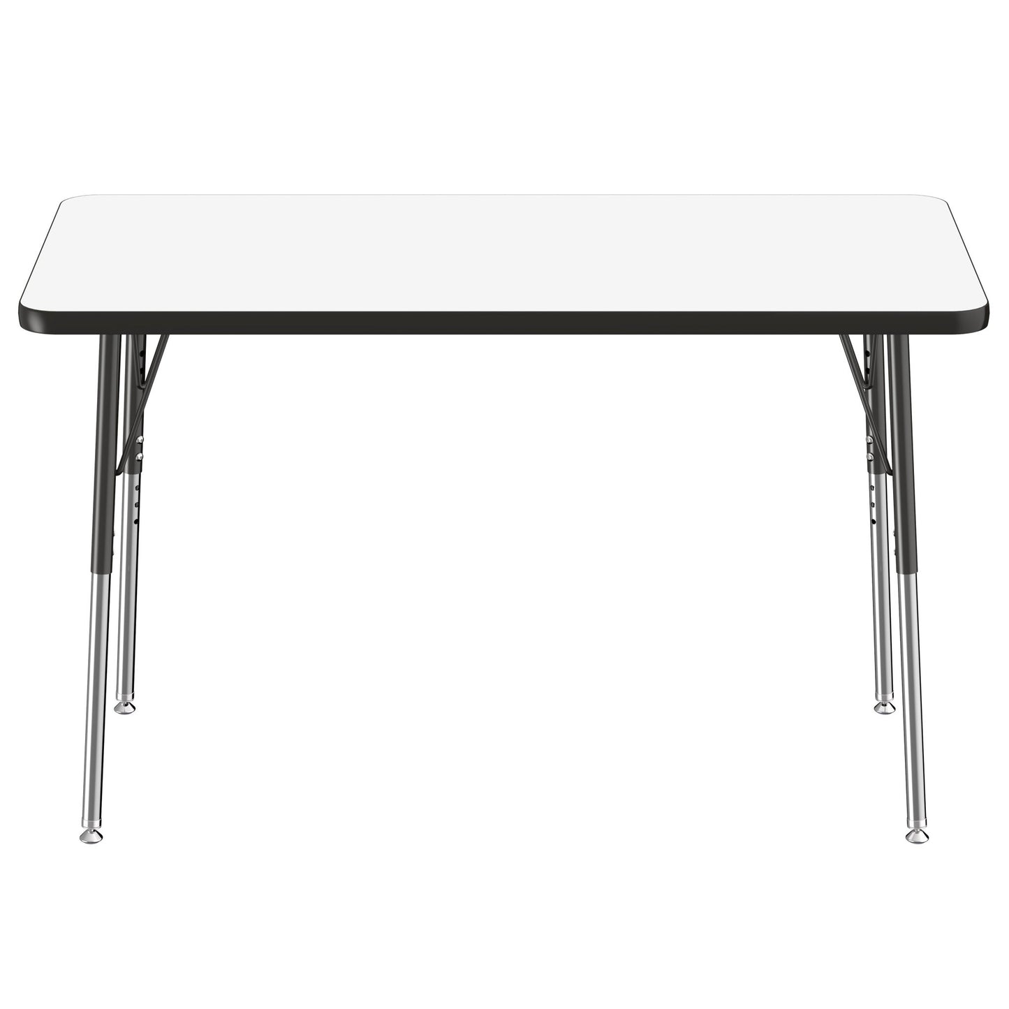 FDP 24" x 48" Rectangle Dry - Erase Activity Table with Adjustable Standard Swivel Glide Legs (FDP - 10160 - XX) - SchoolOutlet