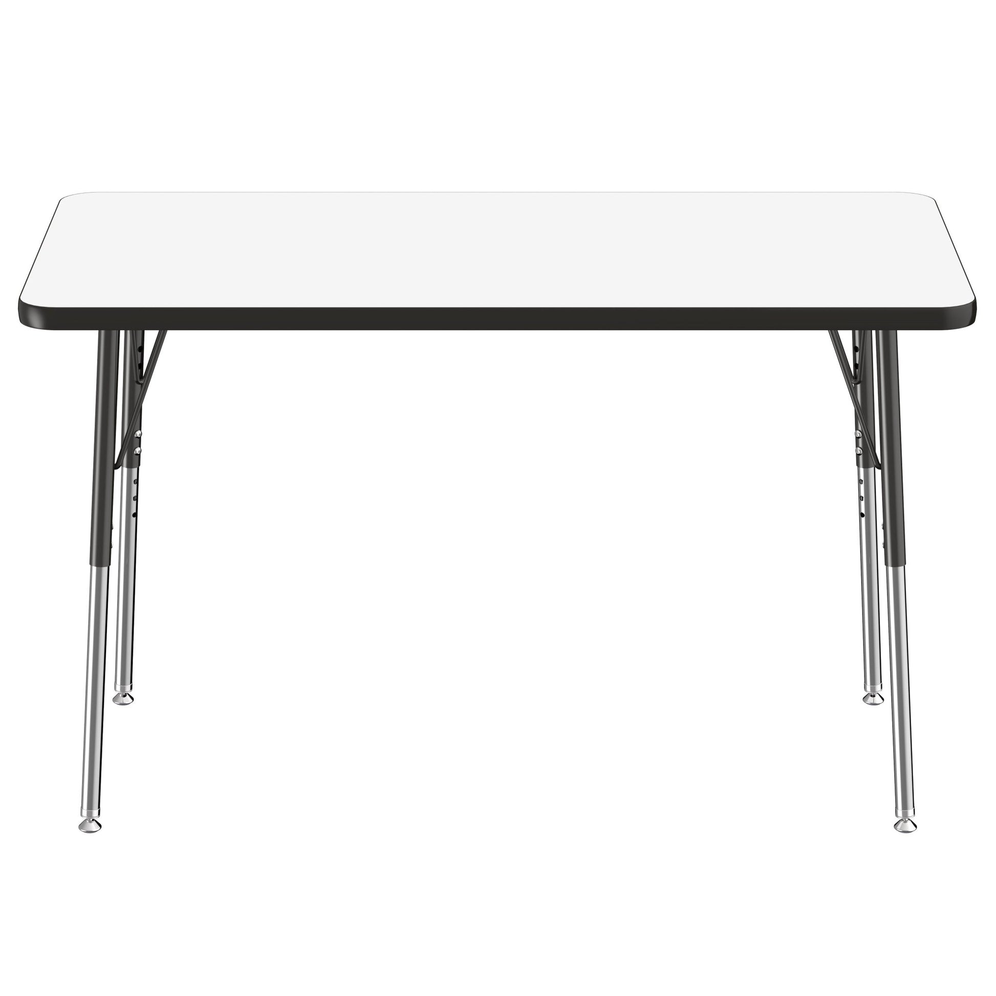 FDP 24" x 48" Rectangle Dry - Erase Activity Table with Adjustable Standard Swivel Glide Legs (FDP - 10160 - XX) - SchoolOutlet