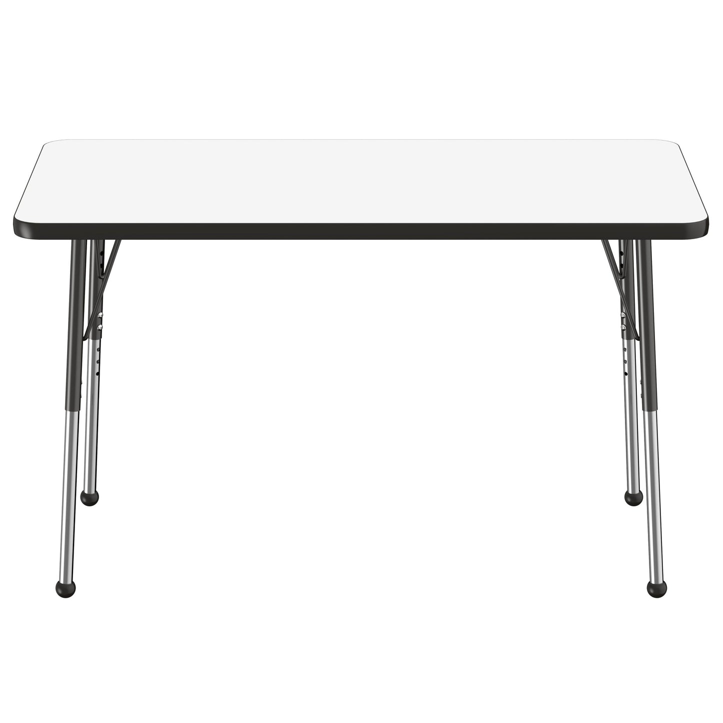 FDP 24" x 48" Rectangle Dry - Erase Activity Table with Adjustable Standard Ball Glide Legs (FDP - 10161 - XX) - SchoolOutlet