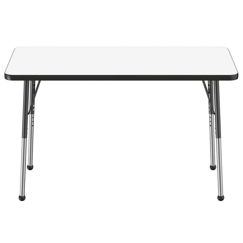FDP 24" x 48" Rectangle Dry - Erase Activity Table with Adjustable Standard Ball Glide Legs (FDP - 10161 - XX) - SchoolOutlet