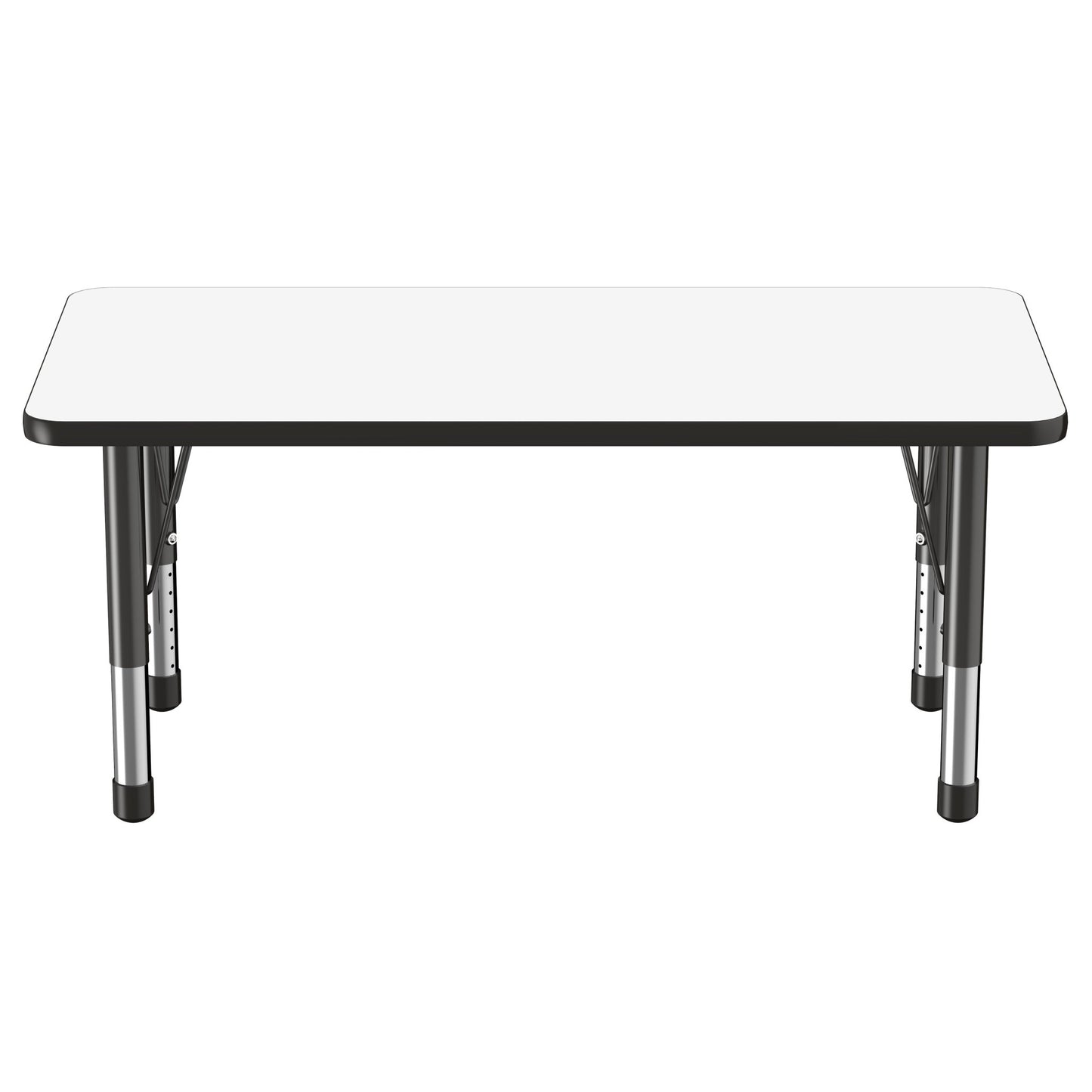 FDP 24" x 48" Rectangle Dry - Erase Activity Table with Adjustable Chunky Legs (FDP - 10162 - XX) - SchoolOutlet