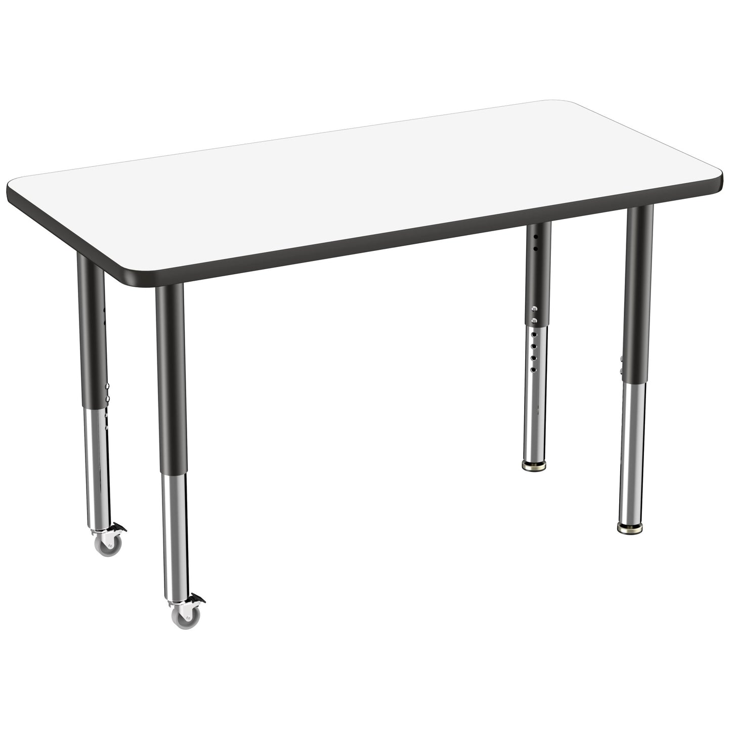FDP 24" x 48" Rectangle Dry - Erase Activity Table with Adjustable Super Legs (FDP - 10163 - XX) - SchoolOutlet