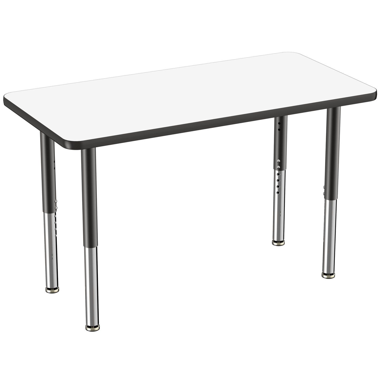 FDP 24" x 48" Rectangle Dry - Erase Activity Table with Adjustable Super Legs (FDP - 10163 - XX) - SchoolOutlet