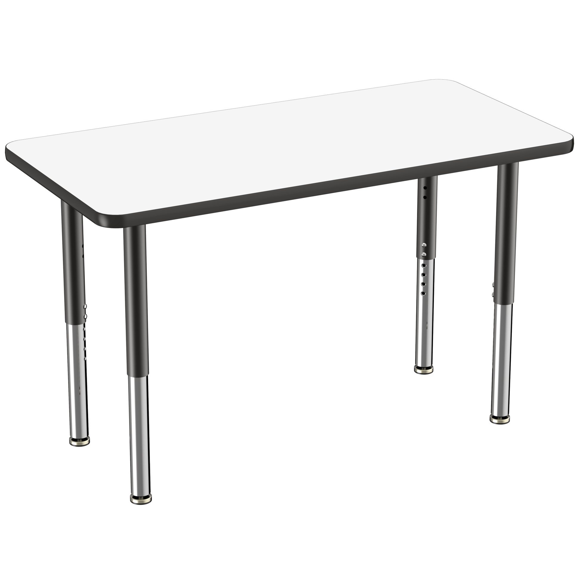 FDP 24" x 48" Rectangle Dry - Erase Activity Table with Adjustable Super Legs (FDP - 10163 - XX) - SchoolOutlet