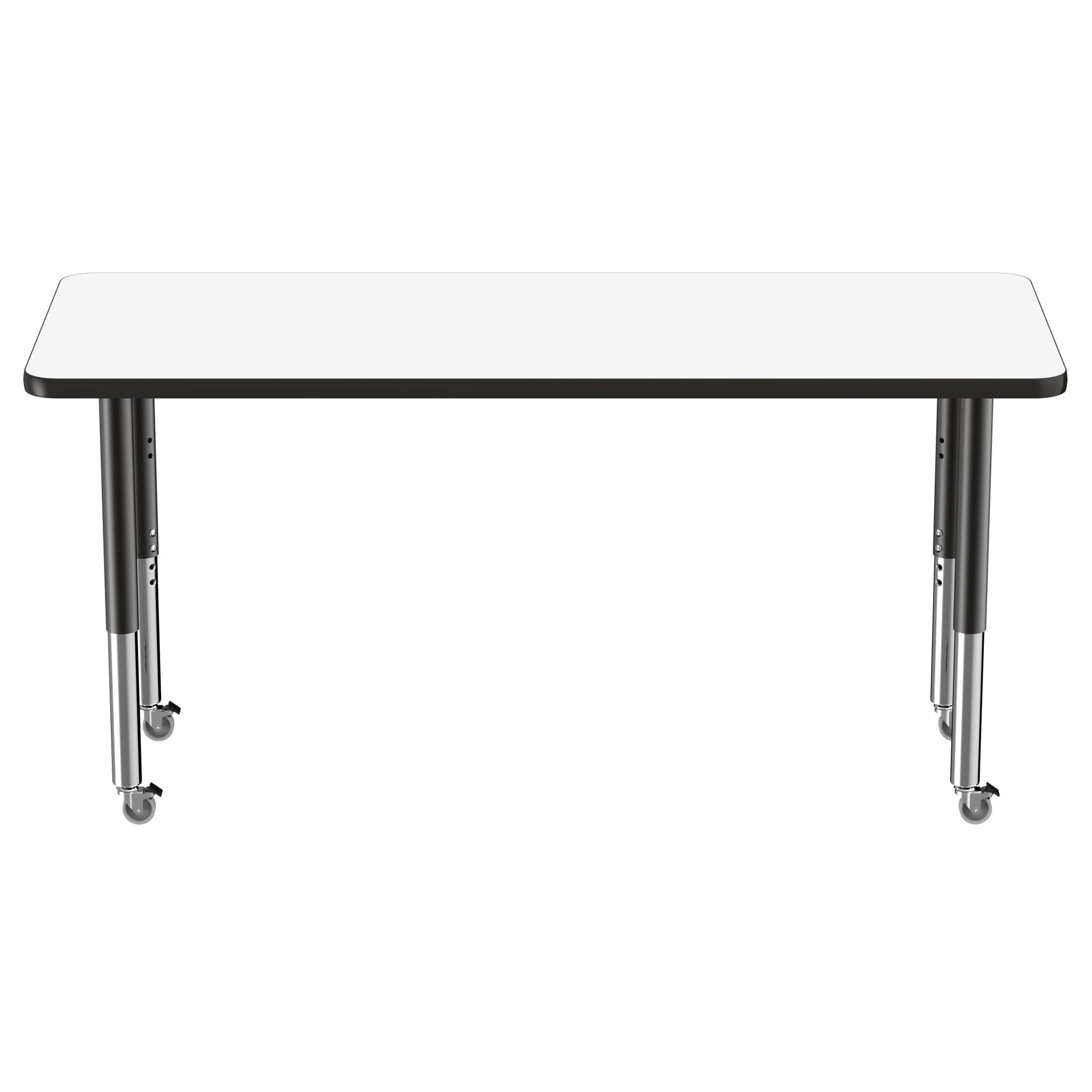 FDP 24" x 60" Rectangle Dry - Erase Activity Table with Adjustable Super Legs (FDP - 10167 - XX) - SchoolOutlet
