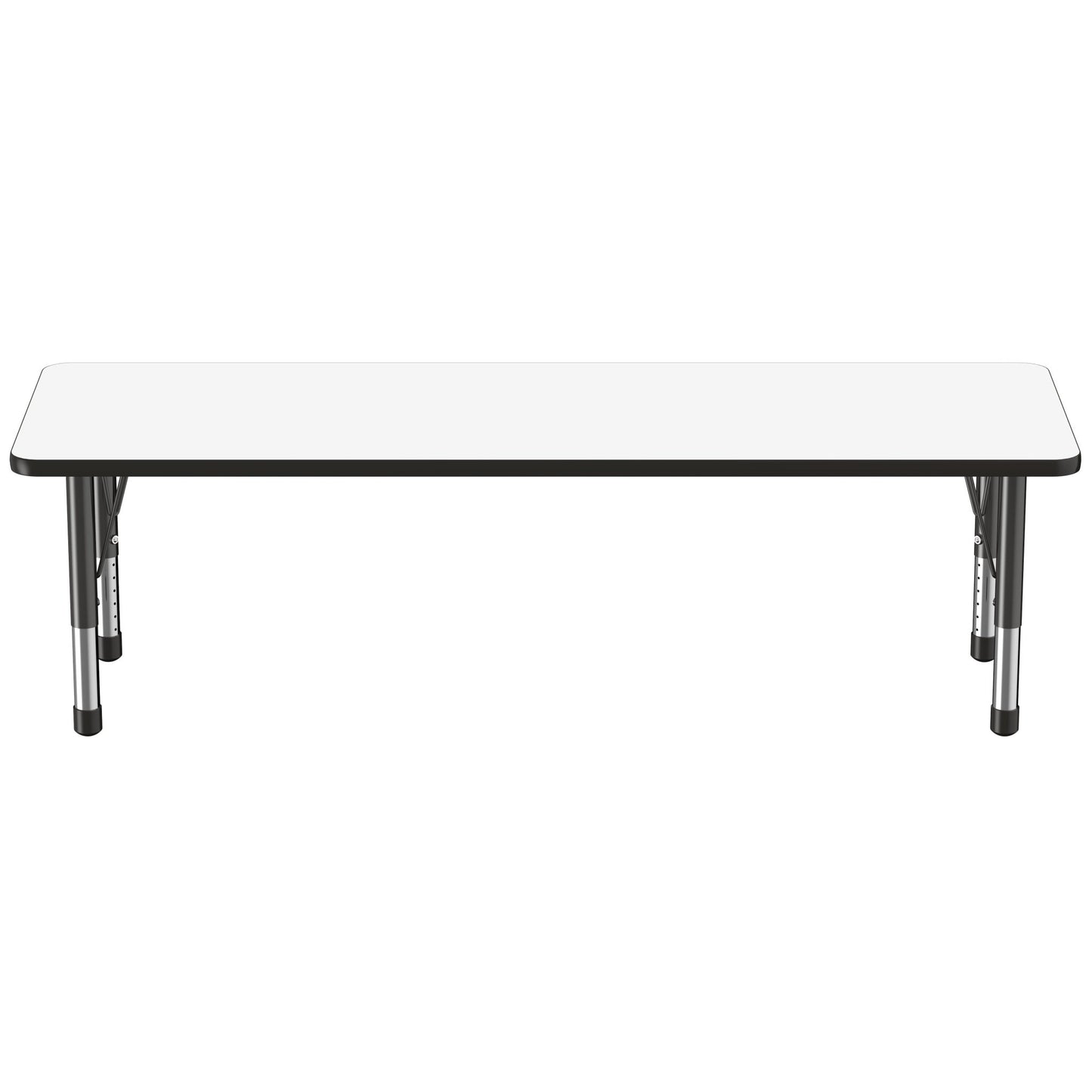 FDP 24" x 72" Rectangle Dry - Erase Activity Table with Adjustable Chunky Legs (FDP - 10170 - XX) - SchoolOutlet