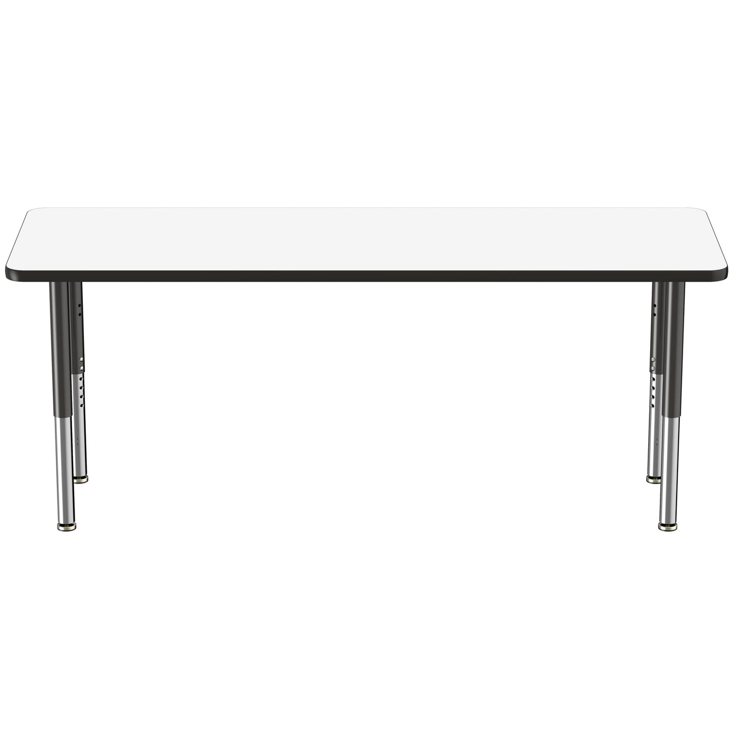 FDP 24" x 72" Rectangle Dry - Erase Activity Table with Adjustable Super Legs (FDP - 10171 - XX) - SchoolOutlet