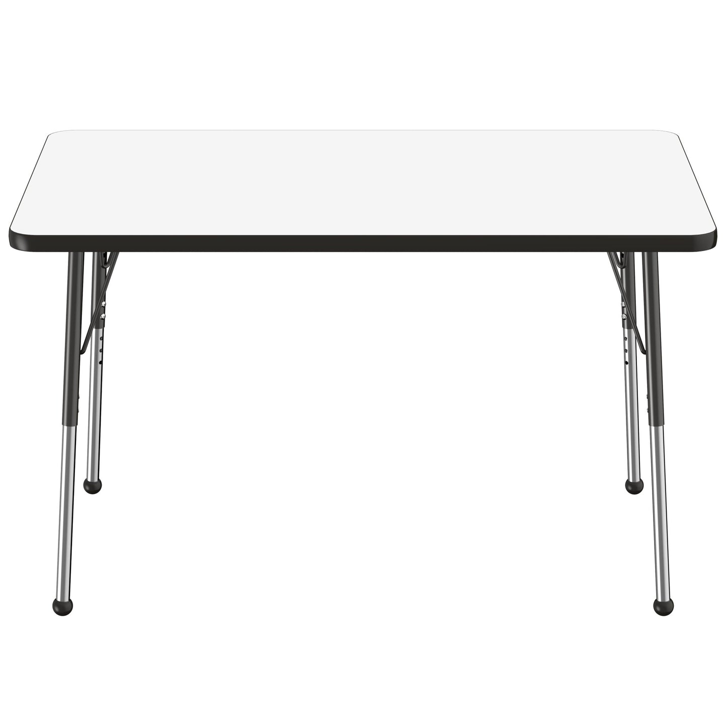 FDP 30" x 48" Rectangle Dry - Erase Activity Table with Adjustable Standard Ball Glide Legs (FDP - 10173 - XX) - SchoolOutlet