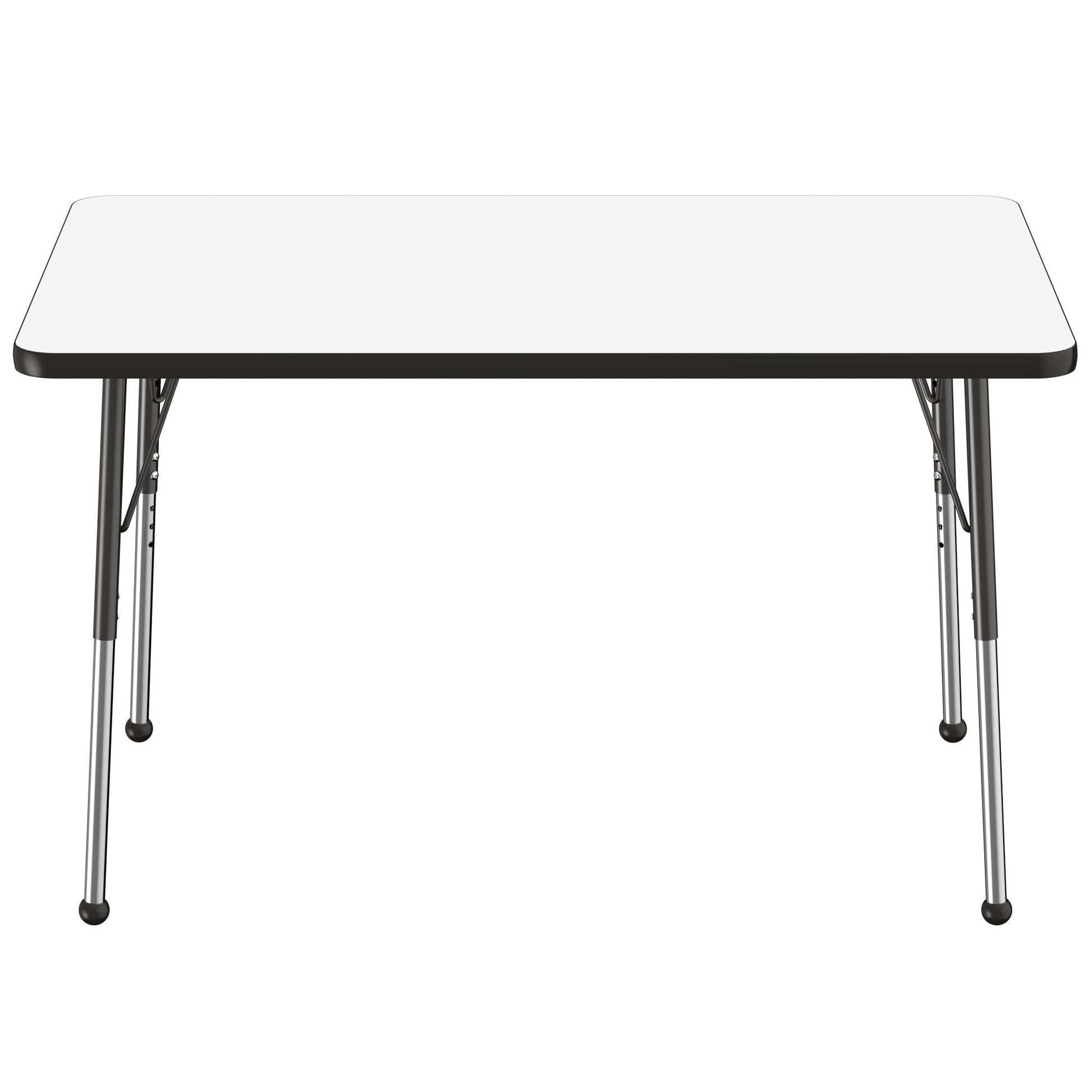 FDP 30" x 48" Rectangle Dry - Erase Activity Table with Adjustable Standard Ball Glide Legs (FDP - 10173 - XX) - SchoolOutlet