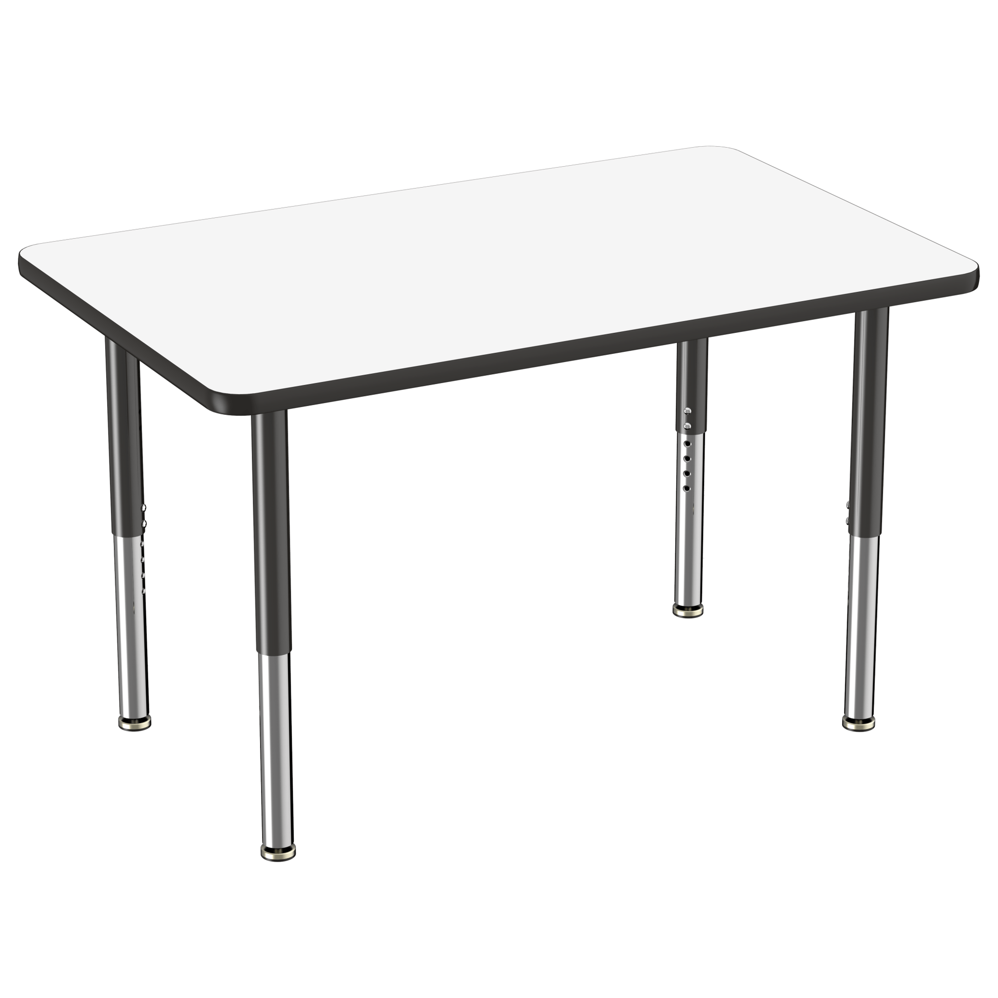 FDP 30" x 48" Rectangle Dry - Erase Activity Table with Adjustable Super Legs (FDP - 10175 - XX) - SchoolOutlet
