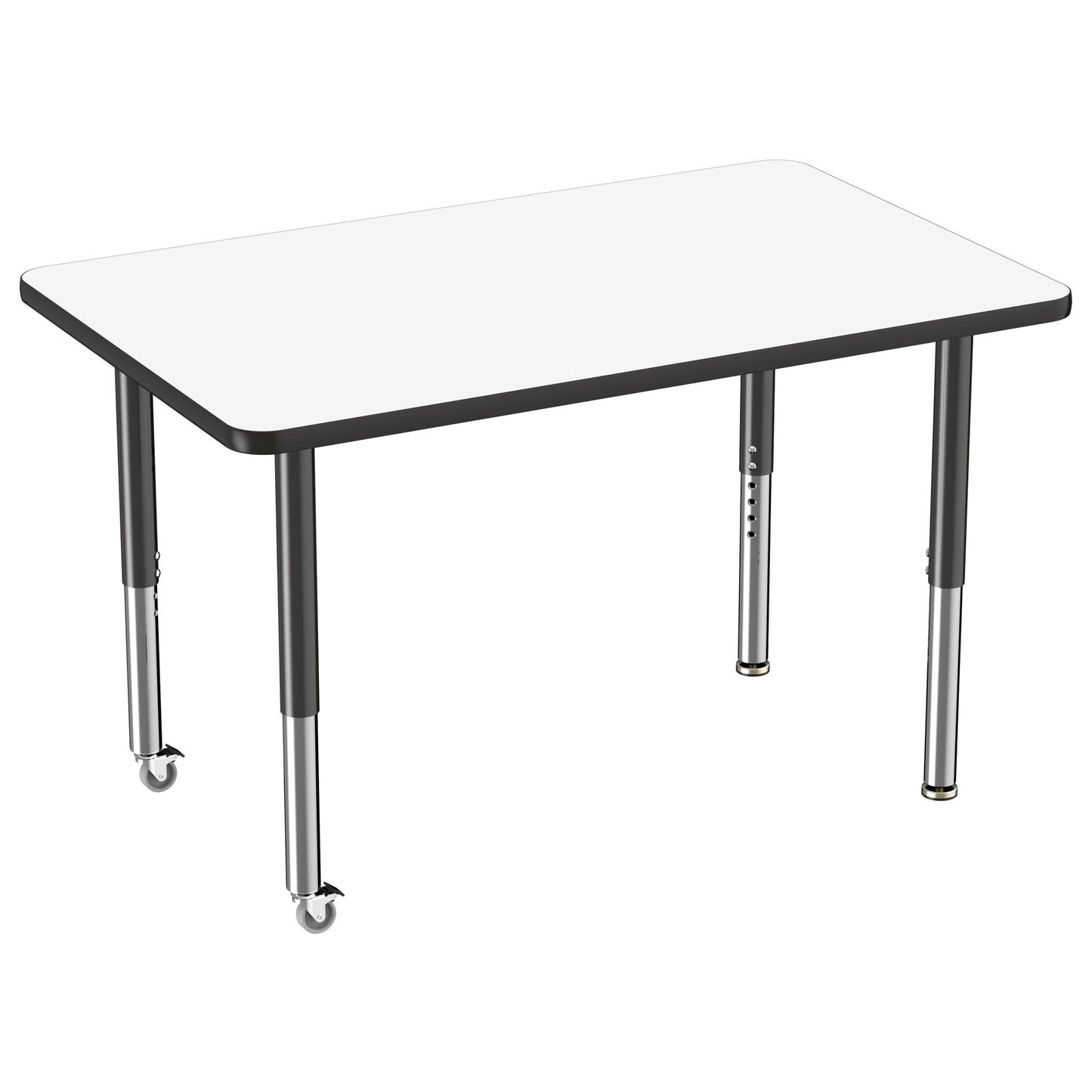 FDP 30" x 48" Rectangle Dry - Erase Activity Table with Adjustable Super Legs (FDP - 10175 - XX) - SchoolOutlet