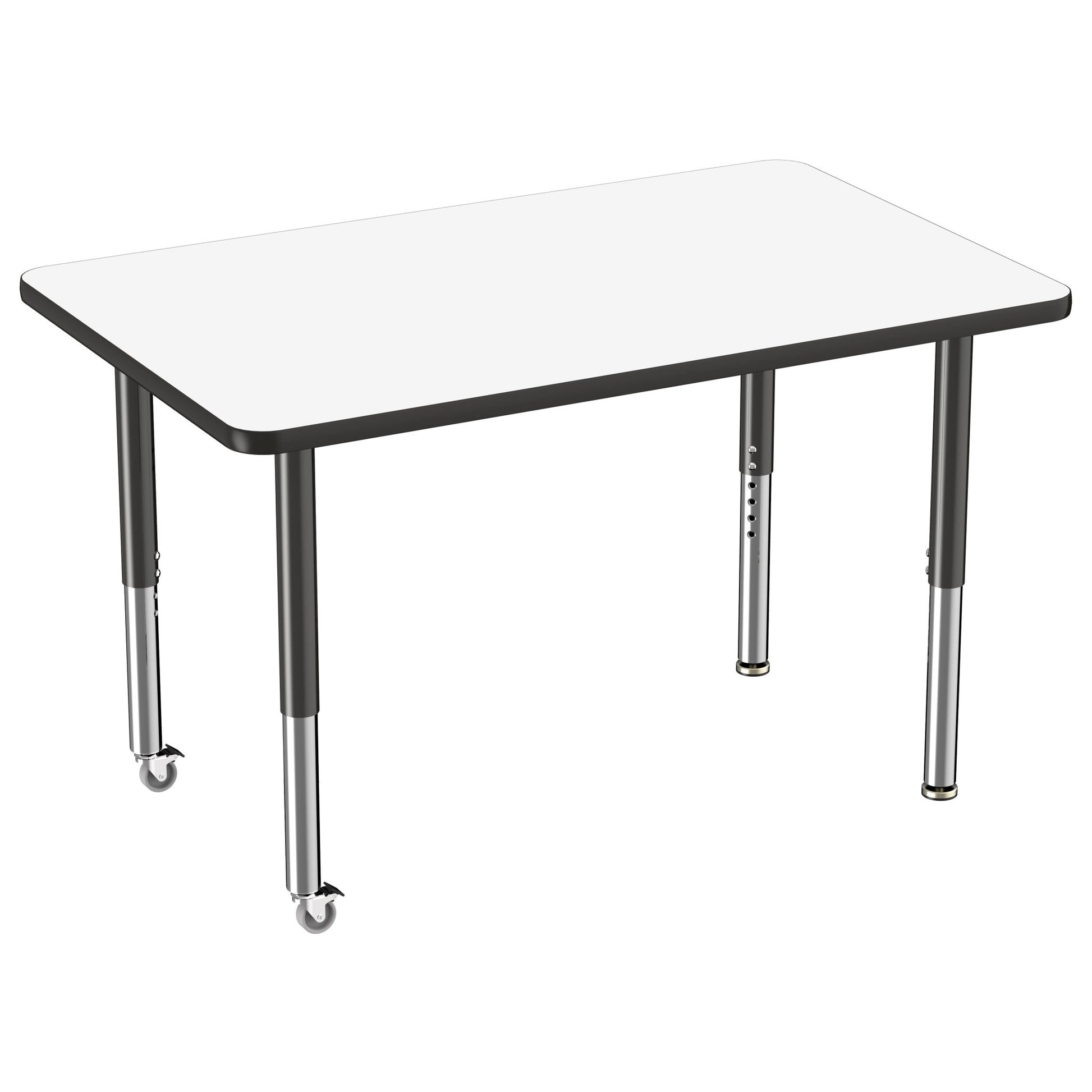 FDP 30" x 48" Rectangle Dry - Erase Activity Table with Adjustable Super Legs (FDP - 10175 - XX) - SchoolOutlet