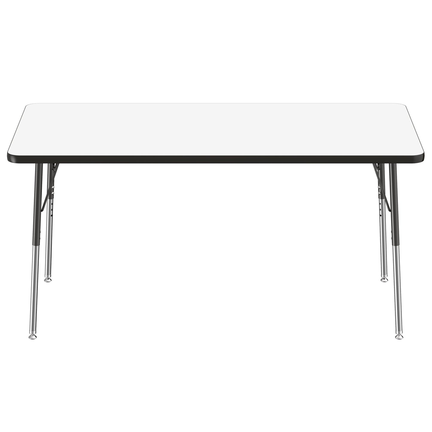 FDP 30" x 60" Rectangle Dry - Erase Activity Table with Adjustable Standard Swivel Glide Legs (FDP - 10176 - XX) - SchoolOutlet