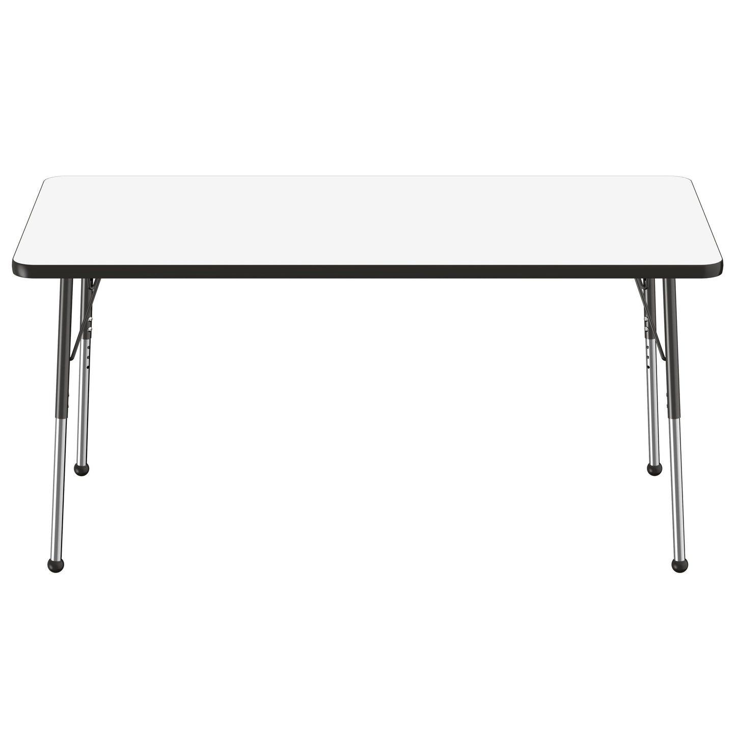 FDP 30" x 60" Rectangle Dry - Erase Activity Table with Adjustable Standard Ball Glide Legs (FDP - 10177 - XX) - SchoolOutlet