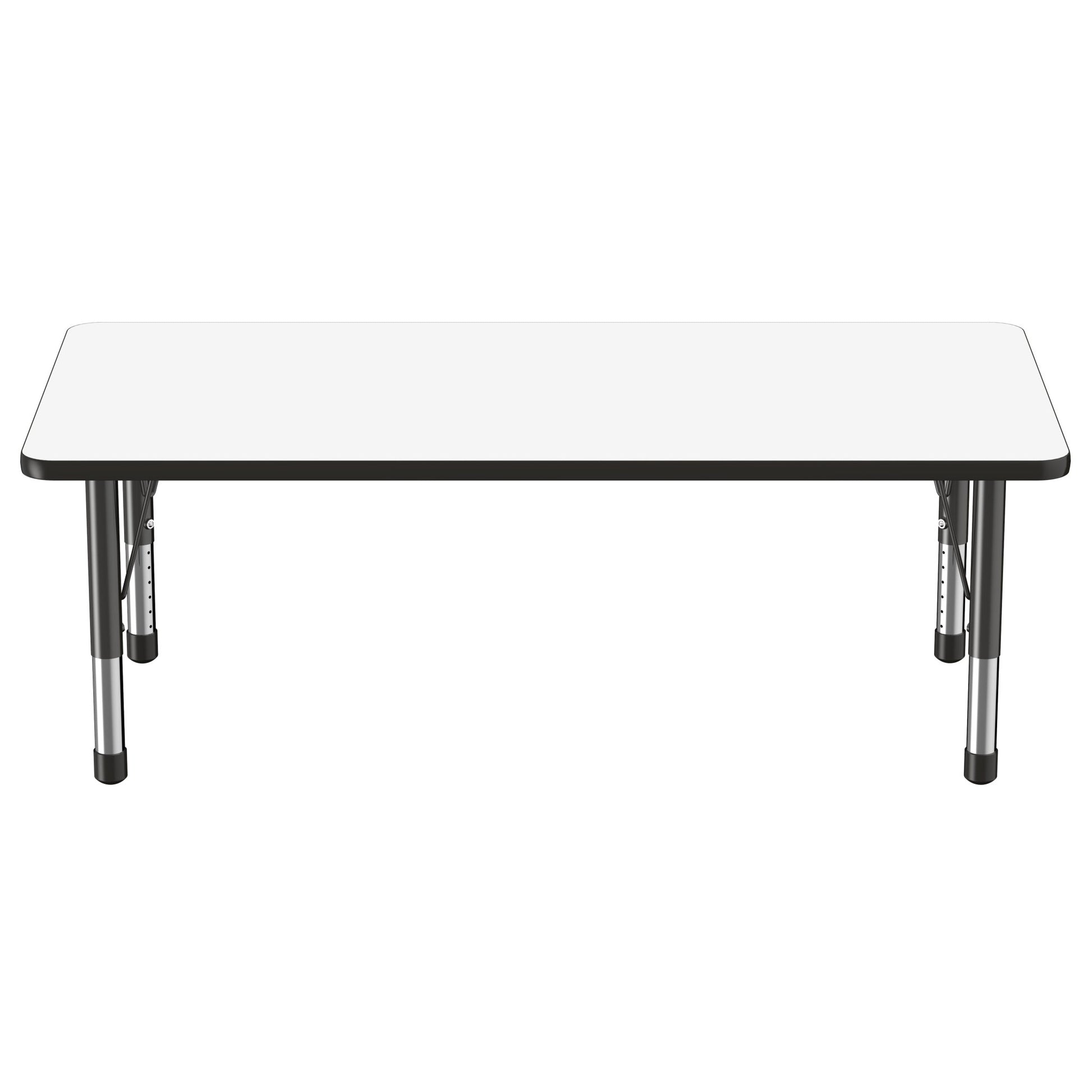 FDP 30" x 60" Rectangle Dry - Erase Activity Table with Adjustable Chunky Legs (FDP - 10178 - XX) - SchoolOutlet