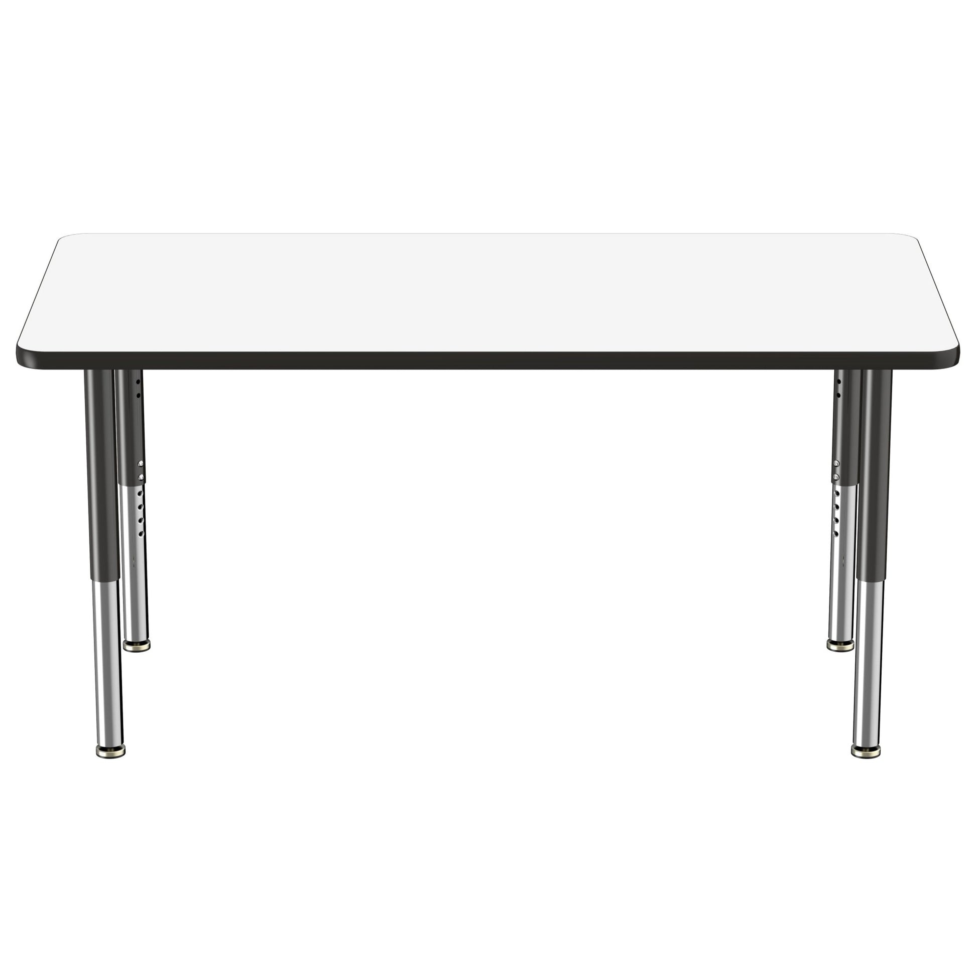 FDP 30" x 60" Rectangle Dry - Erase Activity Table with Adjustable Super Legs (FDP - 10179 - XX) - SchoolOutlet