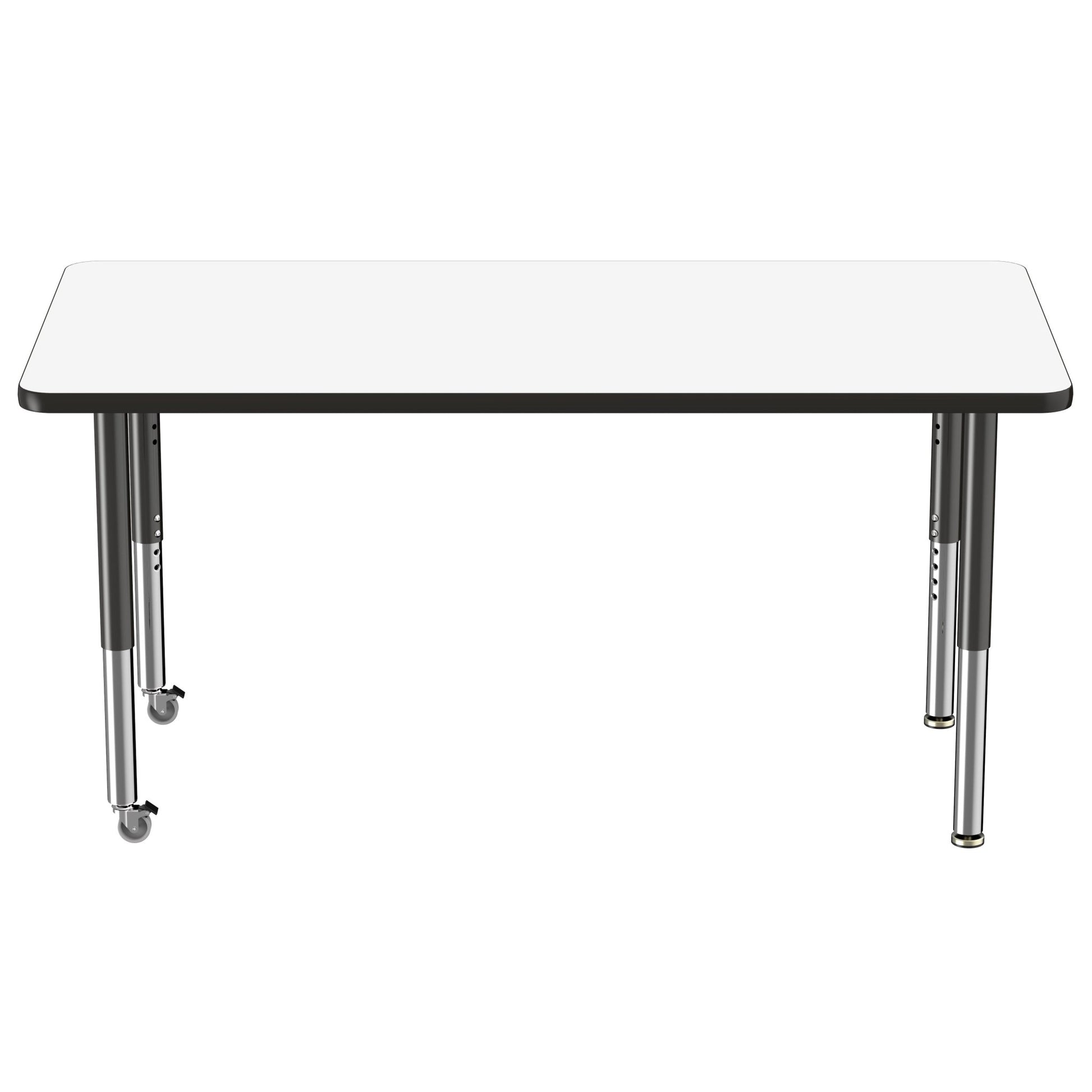 FDP 30" x 60" Rectangle Dry - Erase Activity Table with Adjustable Super Legs (FDP - 10179 - XX) - SchoolOutlet