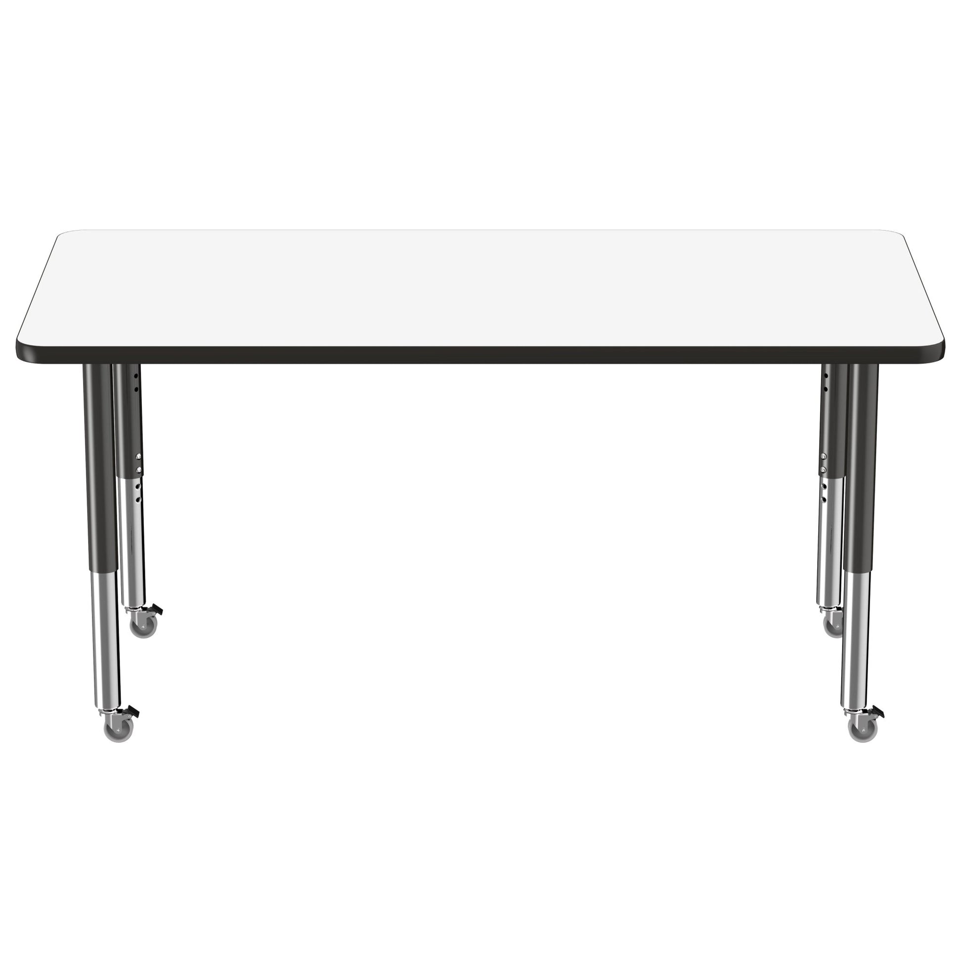 FDP 30" x 60" Rectangle Dry - Erase Activity Table with Adjustable Super Legs (FDP - 10179 - XX) - SchoolOutlet