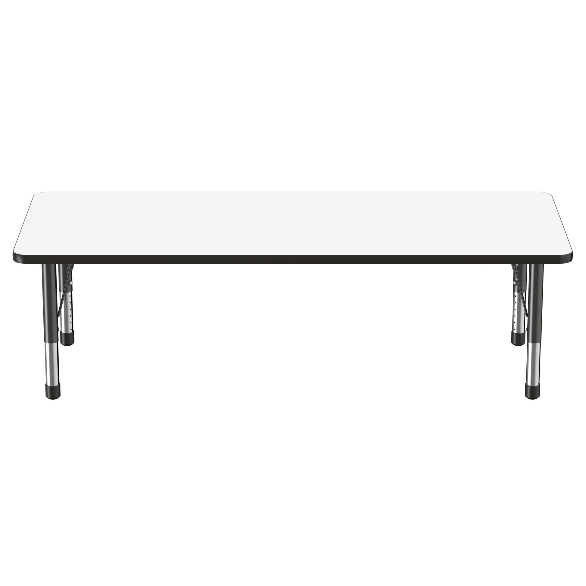 FDP 30" x 72" Rectangle Dry - Erase Activity Table with Adjustable Chunky Legs (FDP - 10182 - XX) - SchoolOutlet