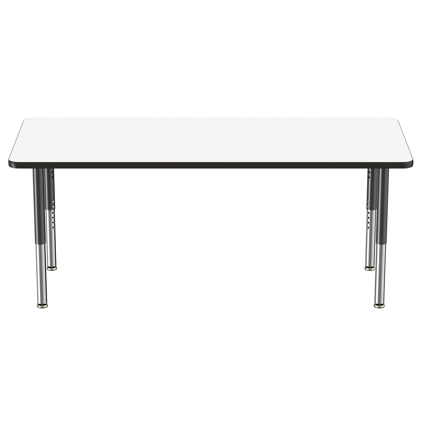FDP 30" x 72" Rectangle Dry - Erase Activity Table with Adjustable Super Legs (FDP - 10183 - XX) - SchoolOutlet