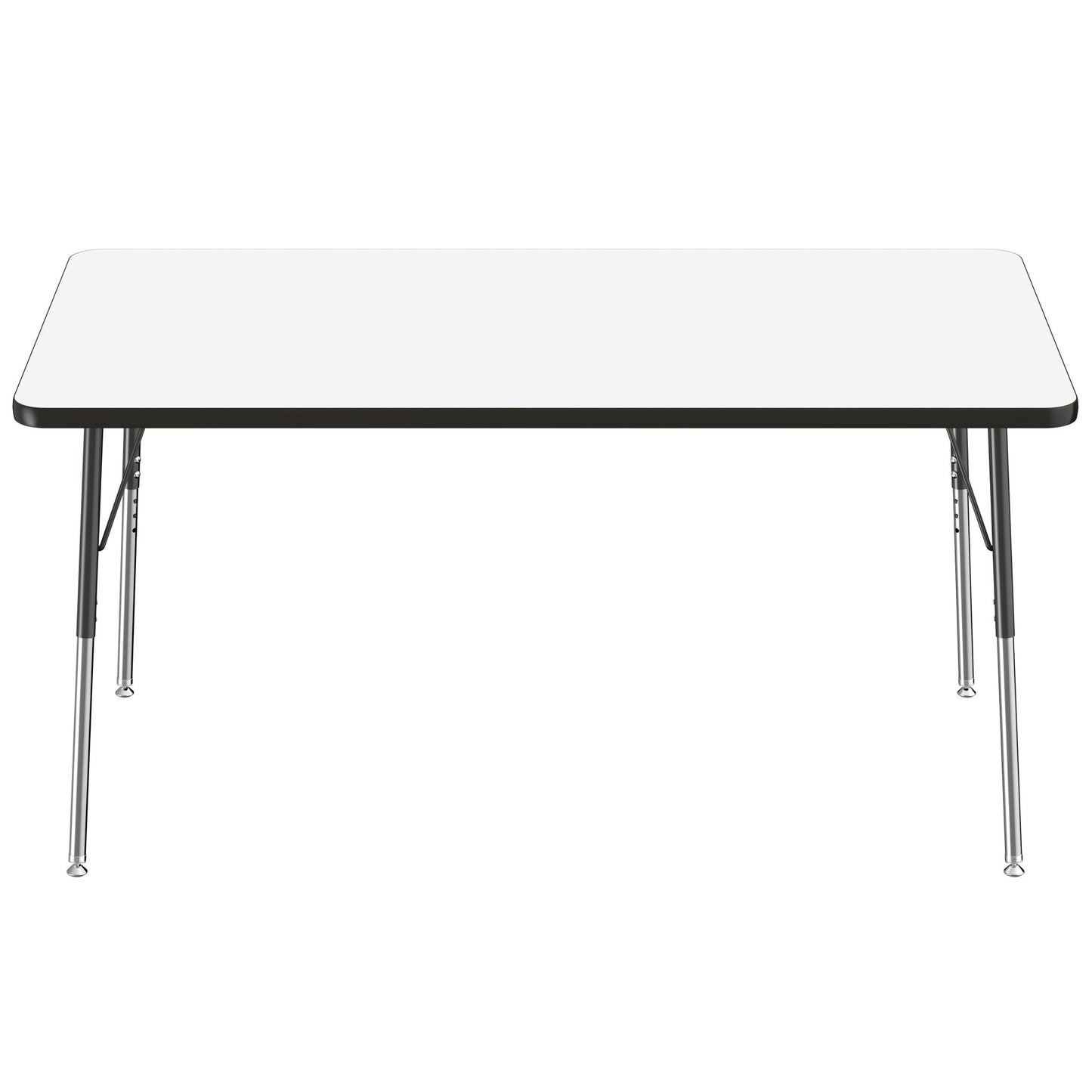 FDP 36" x 60" Rectangle Dry - Erase Activity Table with Adjustable Standard Swivel Glide Legs (FDP - 10184 - XX) - SchoolOutlet