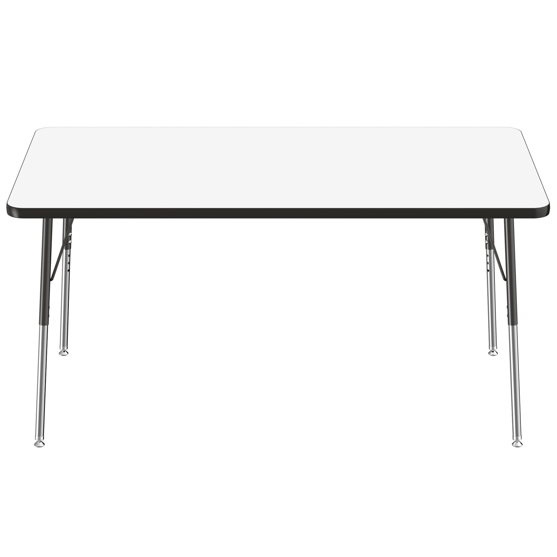 FDP 36" x 60" Rectangle Dry - Erase Activity Table with Adjustable Standard Swivel Glide Legs (FDP - 10184 - XX) - SchoolOutlet