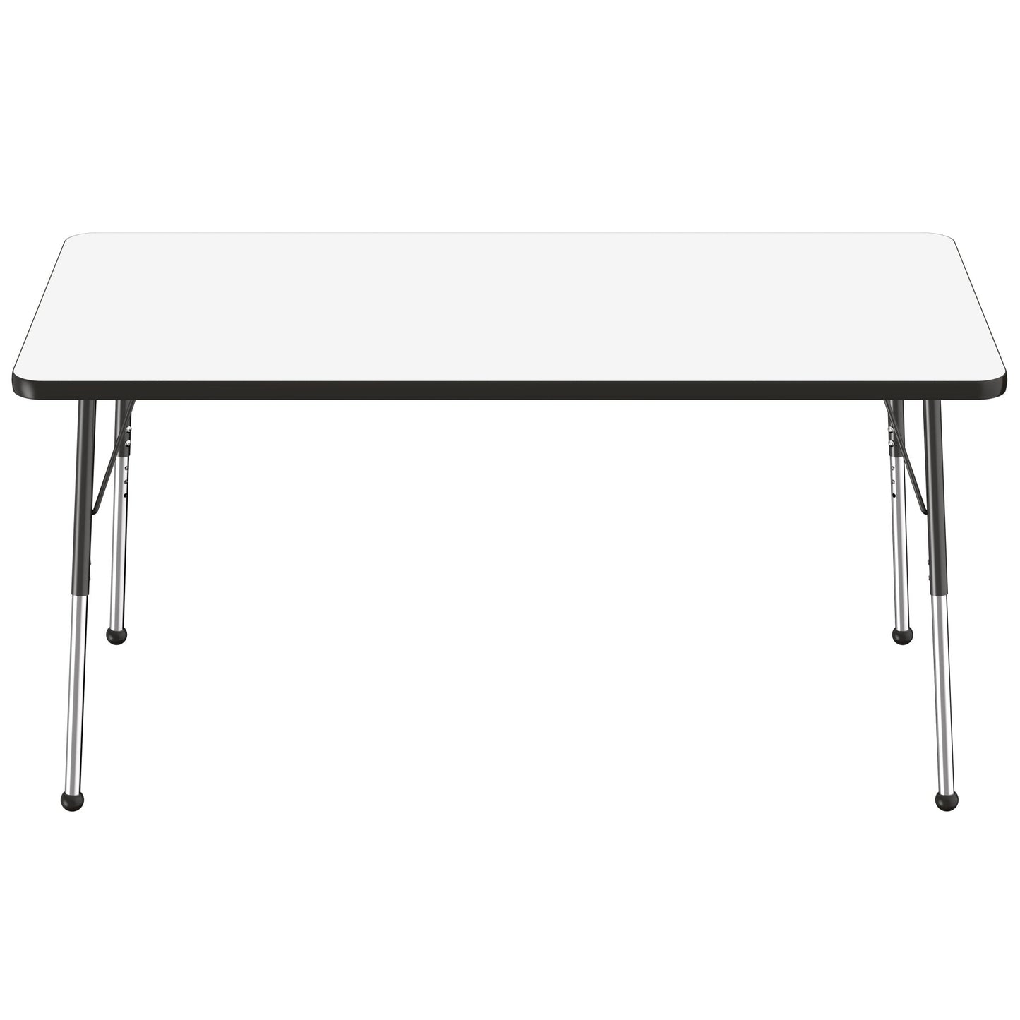 FDP 36" x 60" Rectangle Dry - Erase Activity Table with Adjustable Standard Ball Glide Legs (FDP - 10185 - XX) - SchoolOutlet