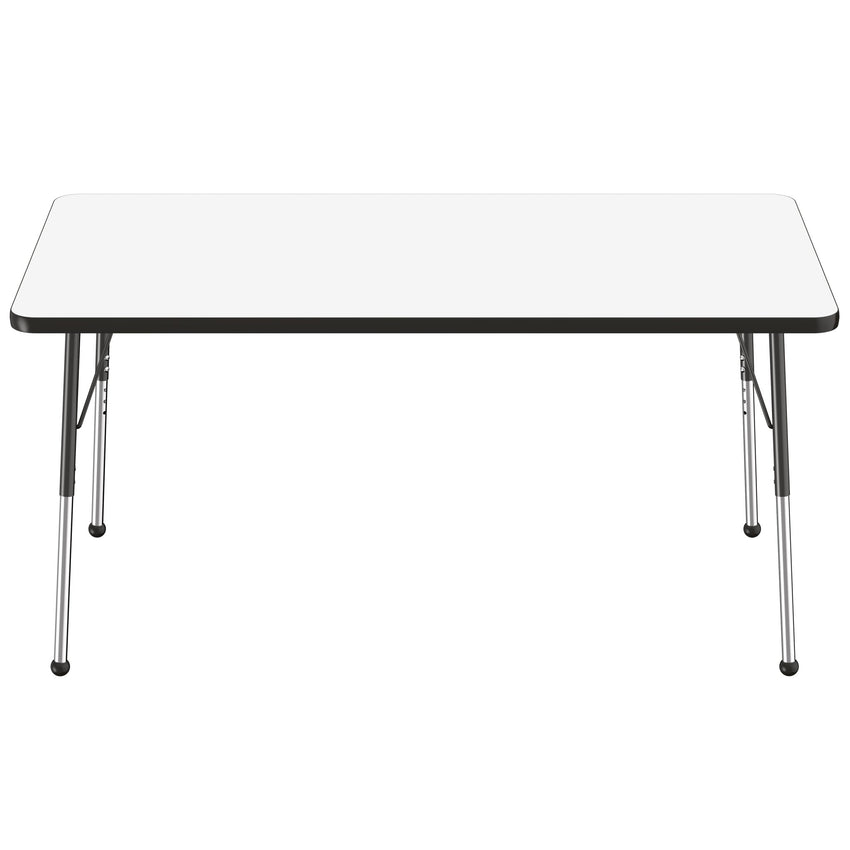 FDP 36" x 60" Rectangle Dry - Erase Activity Table with Adjustable Standard Ball Glide Legs (FDP - 10185 - XX) - SchoolOutlet