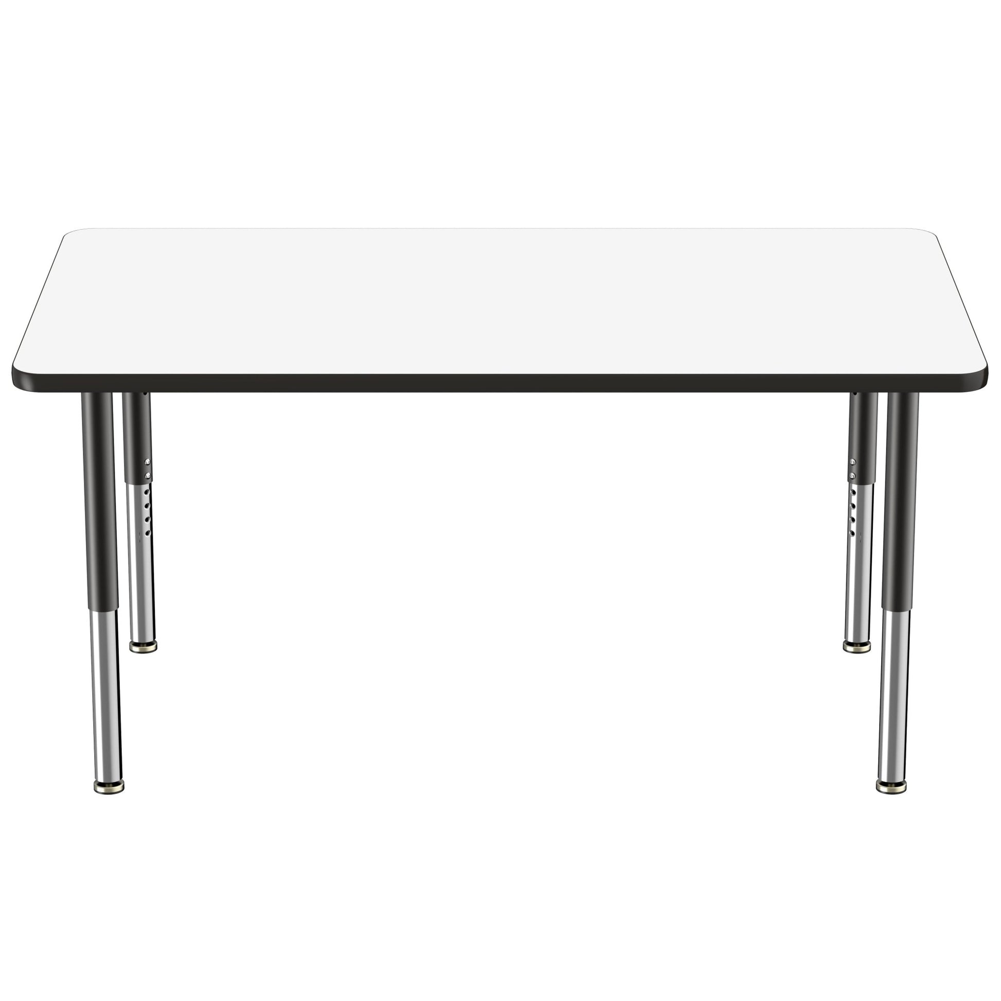 FDP 36" x 60" Rectangle Dry - Erase Activity Table with Adjustable Super Legs (FDP - 10187 - XX) - SchoolOutlet