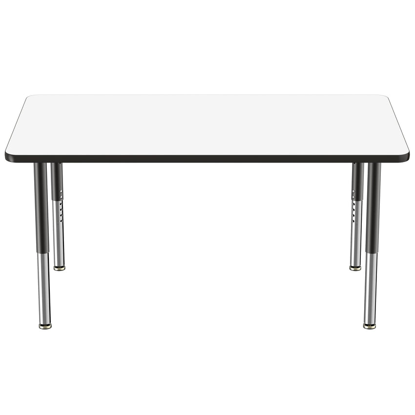 FDP 36" x 60" Rectangle Dry - Erase Activity Table with Adjustable Super Legs (FDP - 10187 - XX) - SchoolOutlet