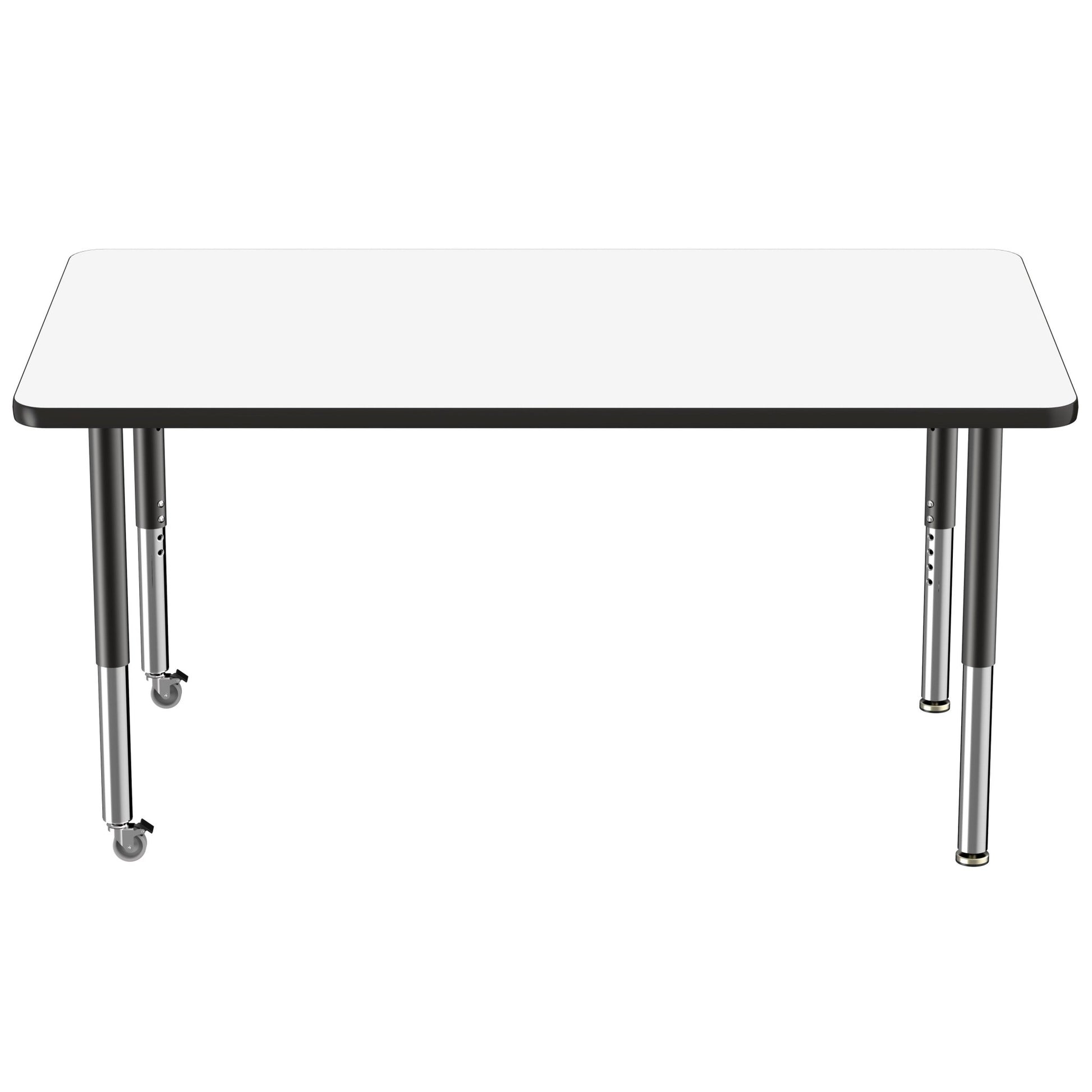 FDP 36" x 60" Rectangle Dry - Erase Activity Table with Adjustable Super Legs (FDP - 10187 - XX) - SchoolOutlet