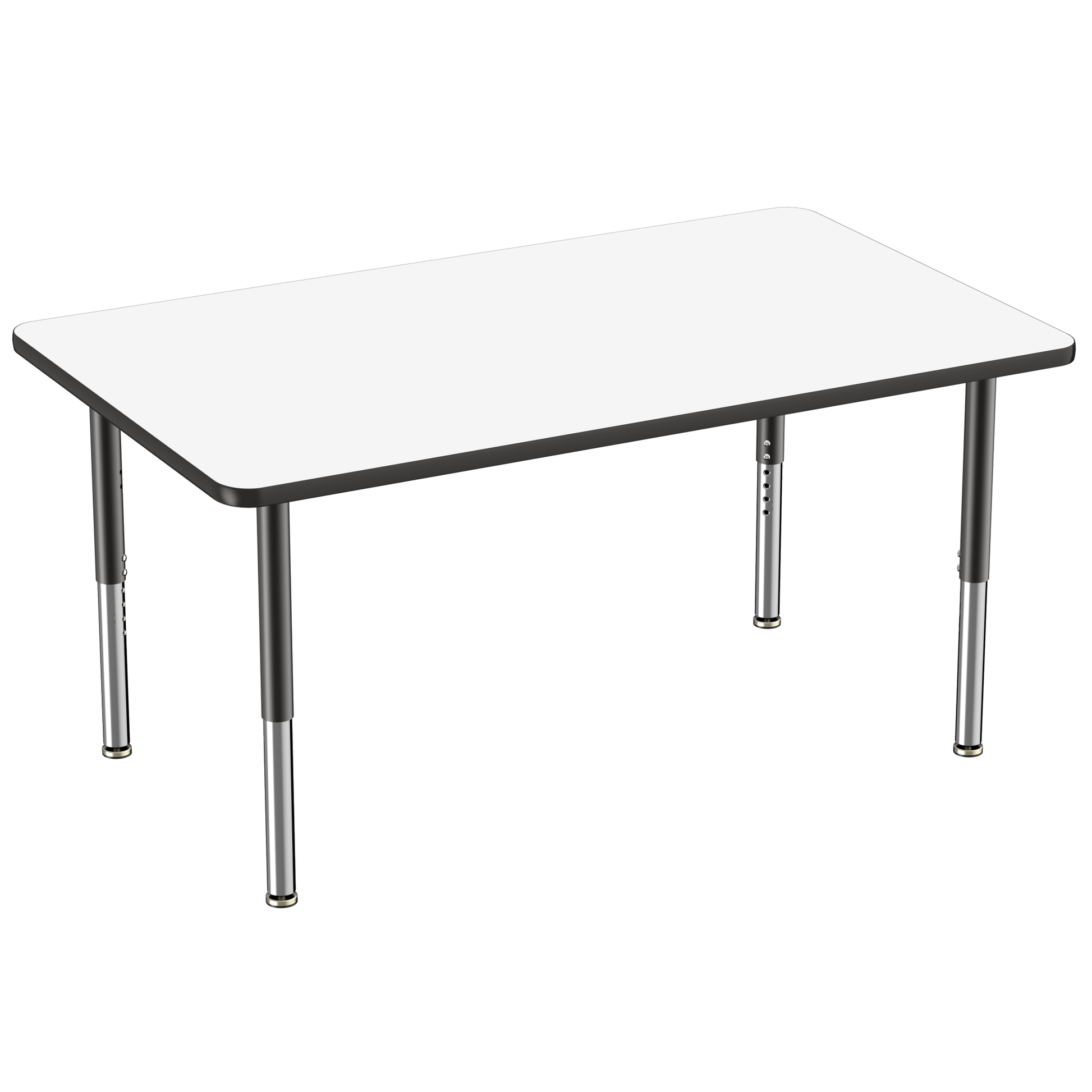 FDP 36" x 60" Rectangle Dry - Erase Activity Table with Adjustable Super Legs (FDP - 10187 - XX) - SchoolOutlet