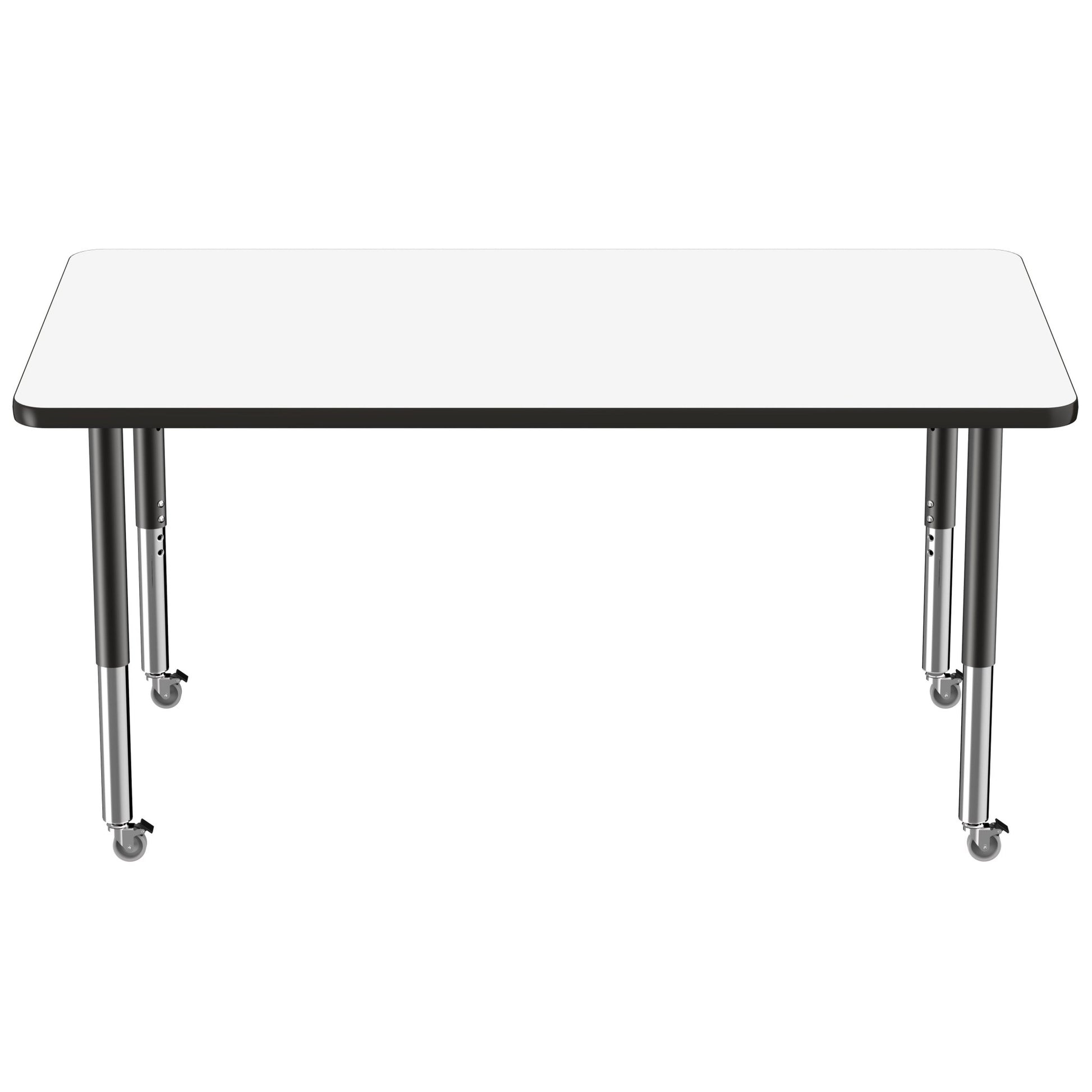 FDP 36" x 60" Rectangle Dry - Erase Activity Table with Adjustable Super Legs (FDP - 10187 - XX) - SchoolOutlet