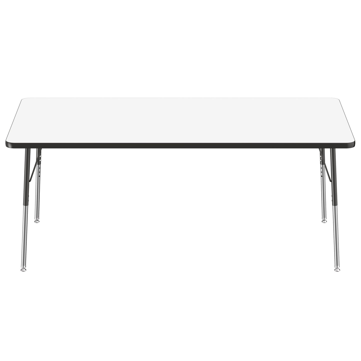 FDP 36" x 72" Rectangle Dry - Erase Activity Table with Adjustable Standard Swivel Glide Legs (FDP - 10188 - XX) - SchoolOutlet
