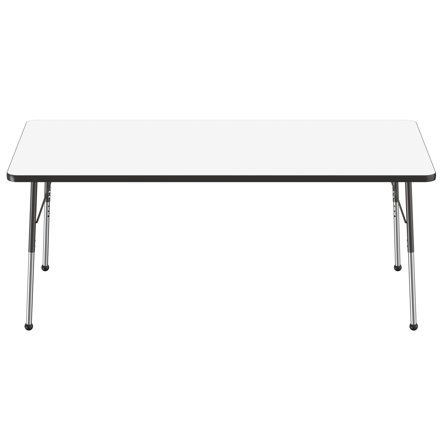 FDP 36" x 72" Rectangle Dry - Erase Activity Table with Adjustable Standard Ball Glide Legs (FDP - 10189 - XX) - SchoolOutlet
