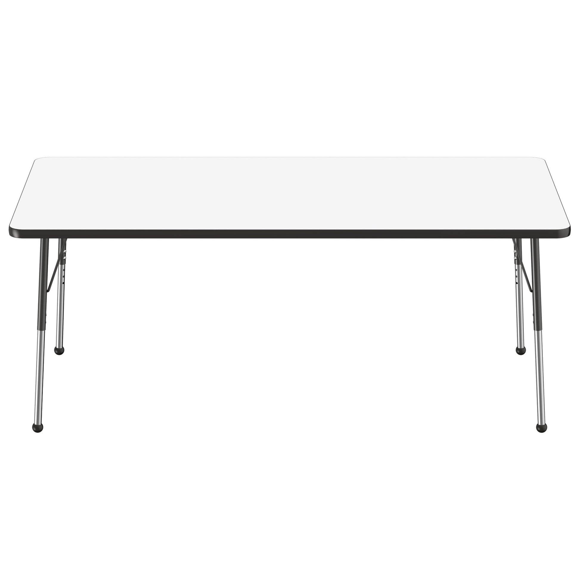 FDP 36" x 72" Rectangle Dry - Erase Activity Table with Adjustable Standard Ball Glide Legs (FDP - 10189 - XX) - SchoolOutlet