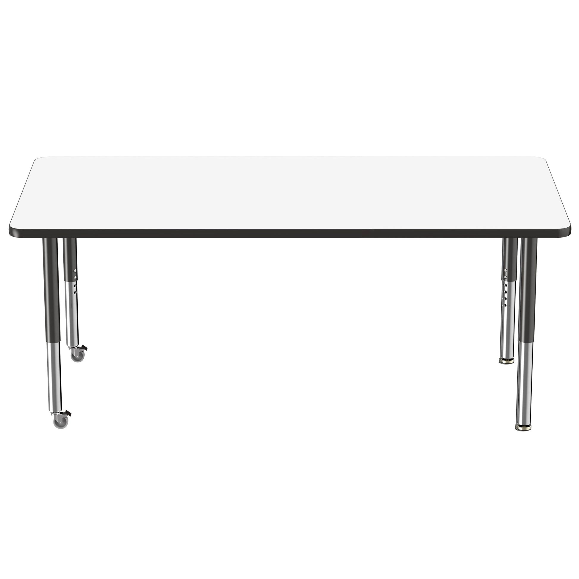 FDP 36" x 72" Rectangle Dry - Erase Activity Table with Adjustable Super Legs (FDP - 10191 - XX) - SchoolOutlet
