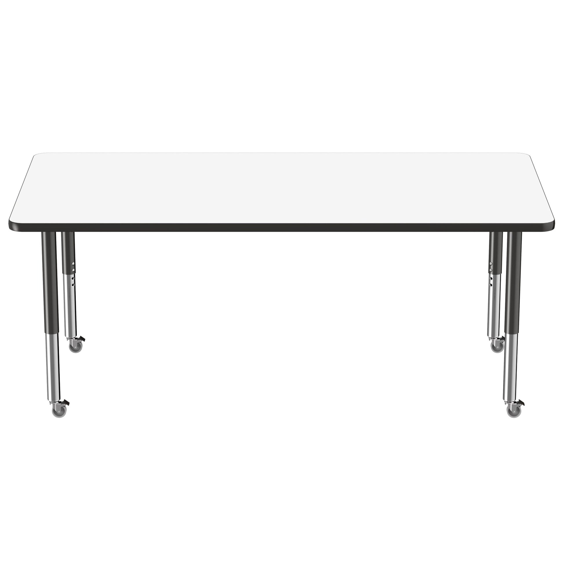 FDP 36" x 72" Rectangle Dry - Erase Activity Table with Adjustable Super Legs (FDP - 10191 - XX) - SchoolOutlet