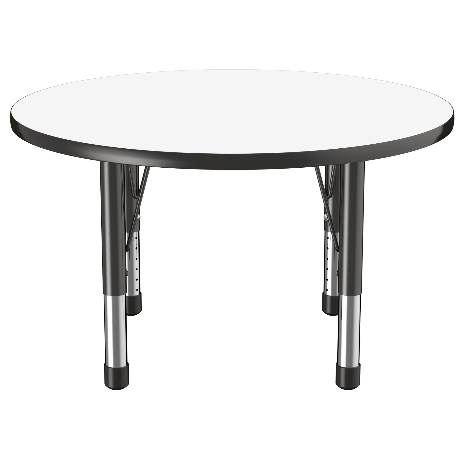 FDP 36" Round Dry - Erase Activity Table with Adjustable Chunky Legs (FDP - 10194 - XX) - SchoolOutlet