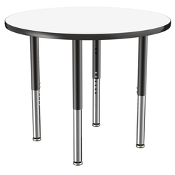 FDP 36" Round Dry-Erase Activity Table with Adjustable Super Legs (FDP-10195-XX)
