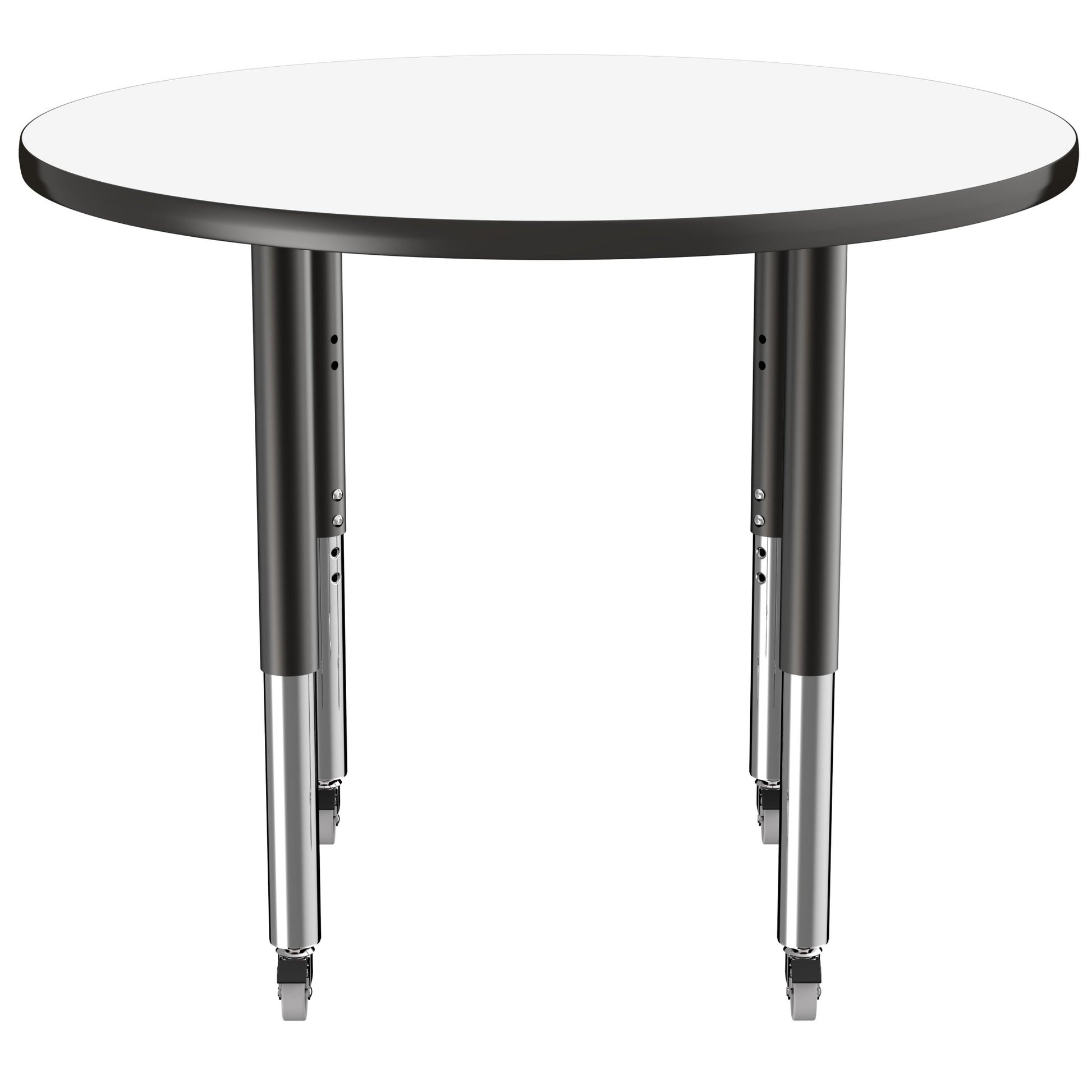 FDP 36" Round Dry - Erase Activity Table with Adjustable Super Legs (FDP - 10195 - XX) - SchoolOutlet