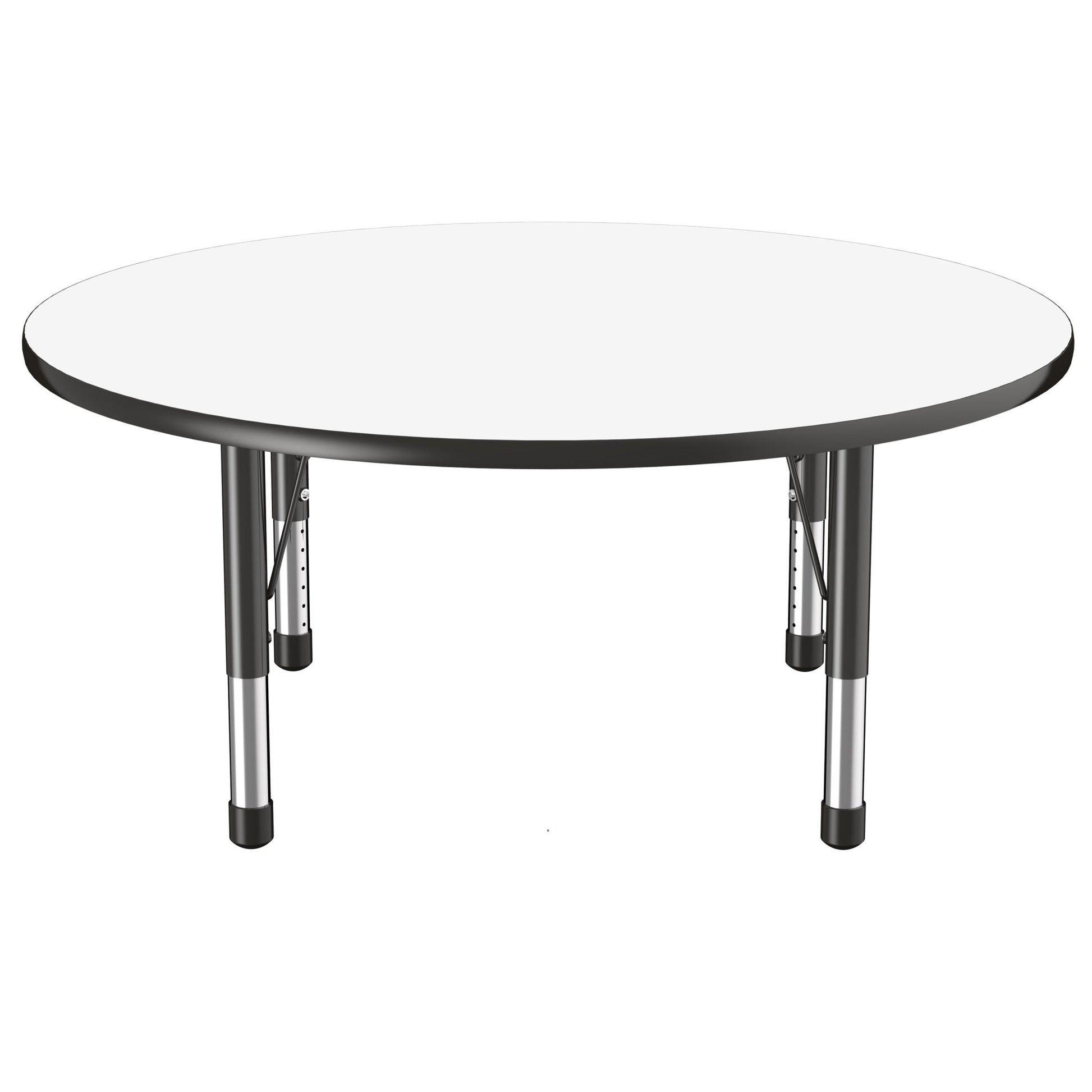 FDP 48" Round Collaborative Dry - Erase Activity Table with Adjustable Chunky Legs (FDP - 10198 - XX) - SchoolOutlet