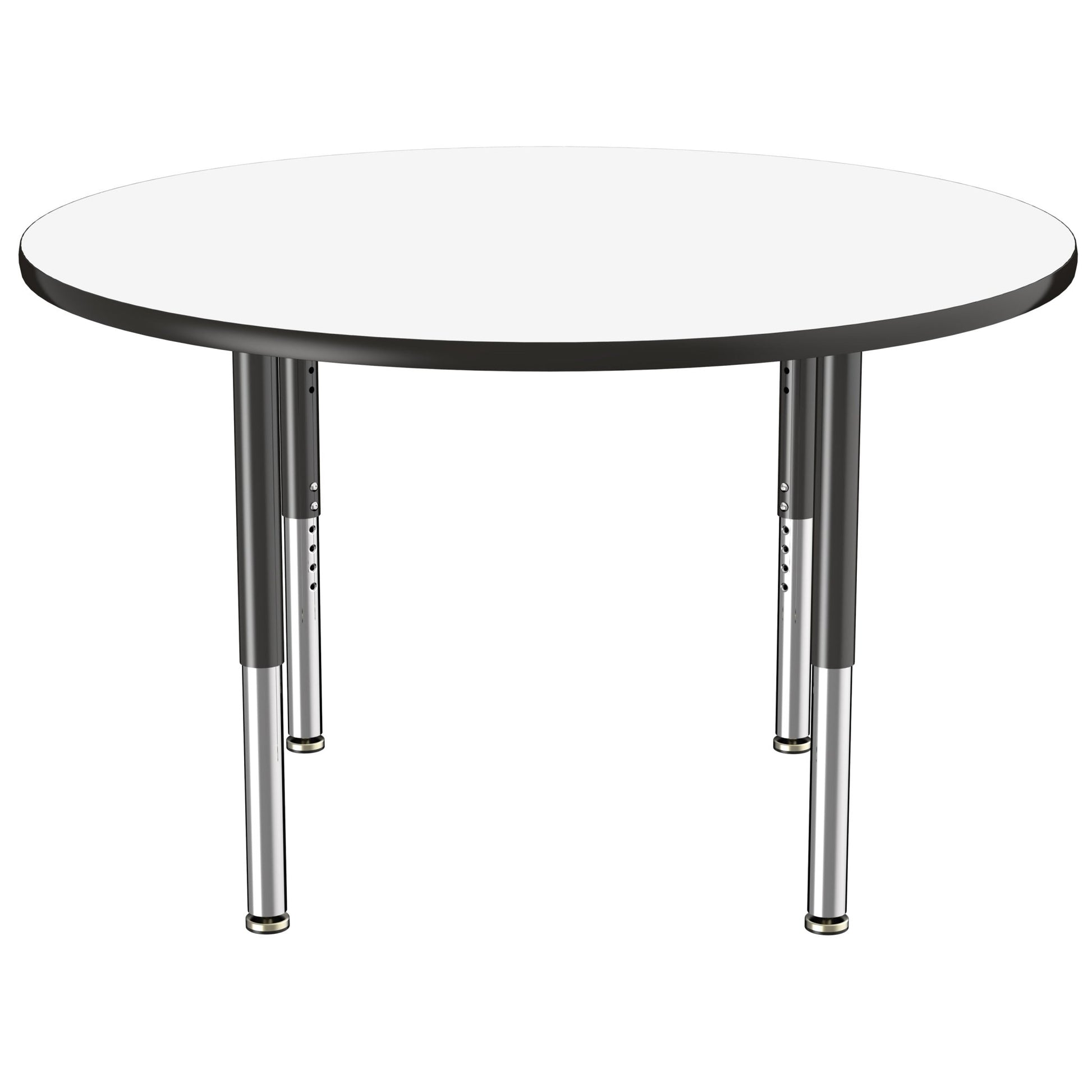 FDP 48" Round Collaborative Dry - Erase Activity Table with Adjustable Super Legs (FDP - 10199 - XX) - SchoolOutlet