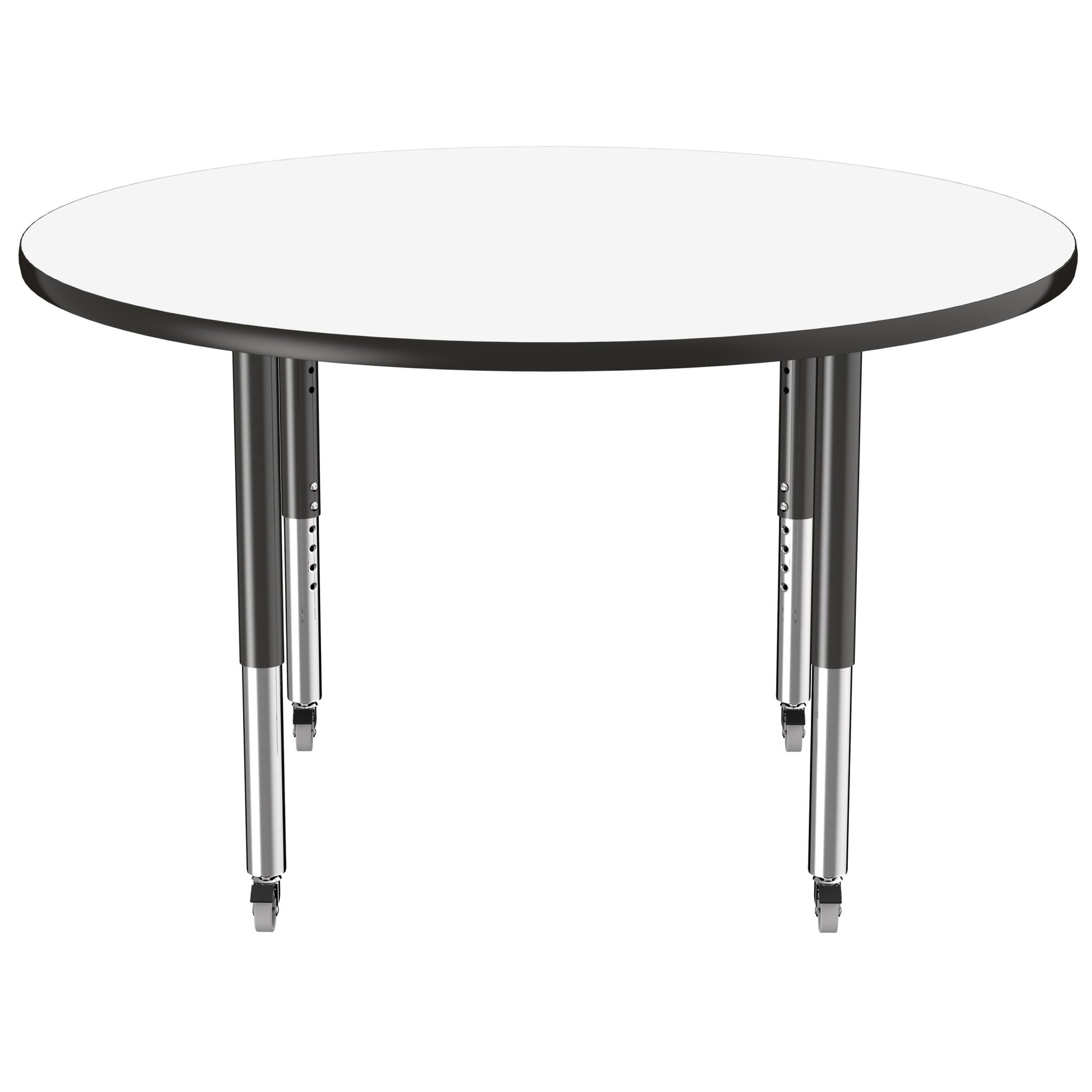 FDP 48" Round Collaborative Dry - Erase Activity Table with Adjustable Super Legs (FDP - 10199 - XX) - SchoolOutlet