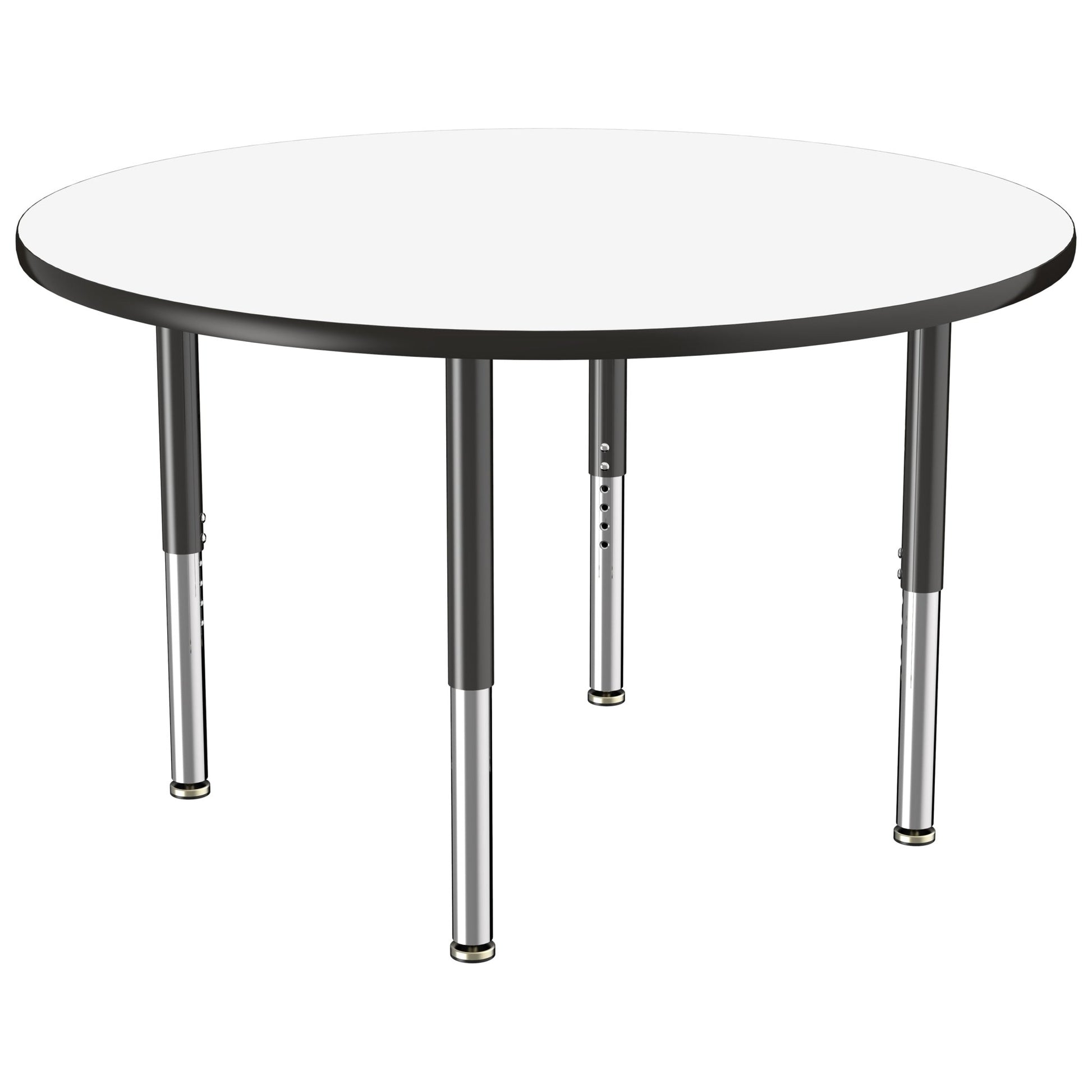 FDP 48" Round Collaborative Dry - Erase Activity Table with Adjustable Super Legs (FDP - 10199 - XX) - SchoolOutlet