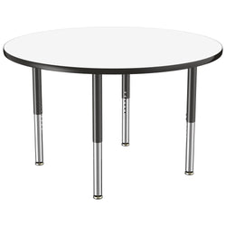FDP 48" Round Collaborative Dry-Erase Activity Table with Adjustable Super Legs (FDP-10199-XX)