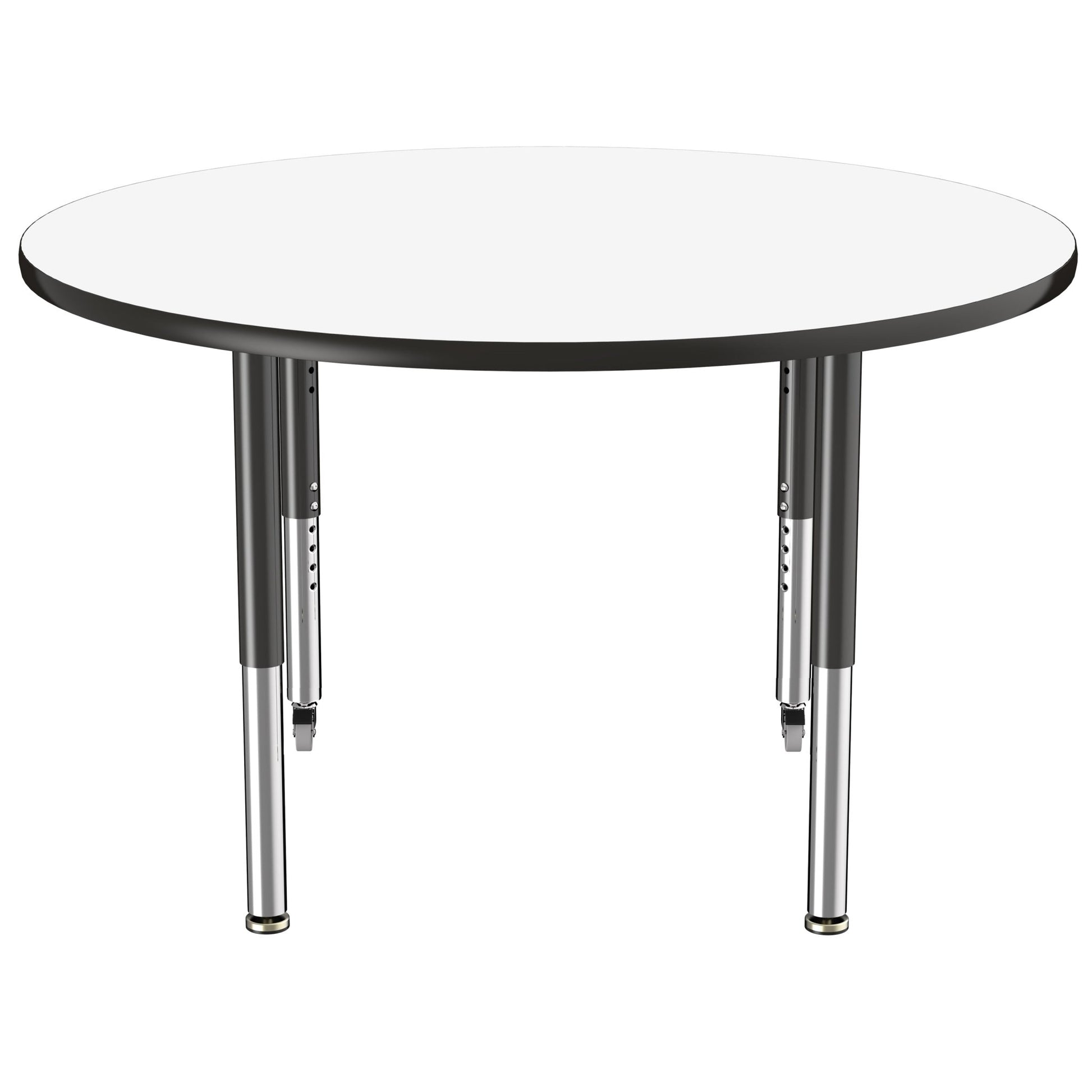 FDP 48" Round Collaborative Dry - Erase Activity Table with Adjustable Super Legs (FDP - 10199 - XX) - SchoolOutlet
