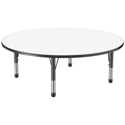 FDP 60" Round Dry-Erase Activity Table with Adjustable Chunky Legs (FDP-10202-XX)